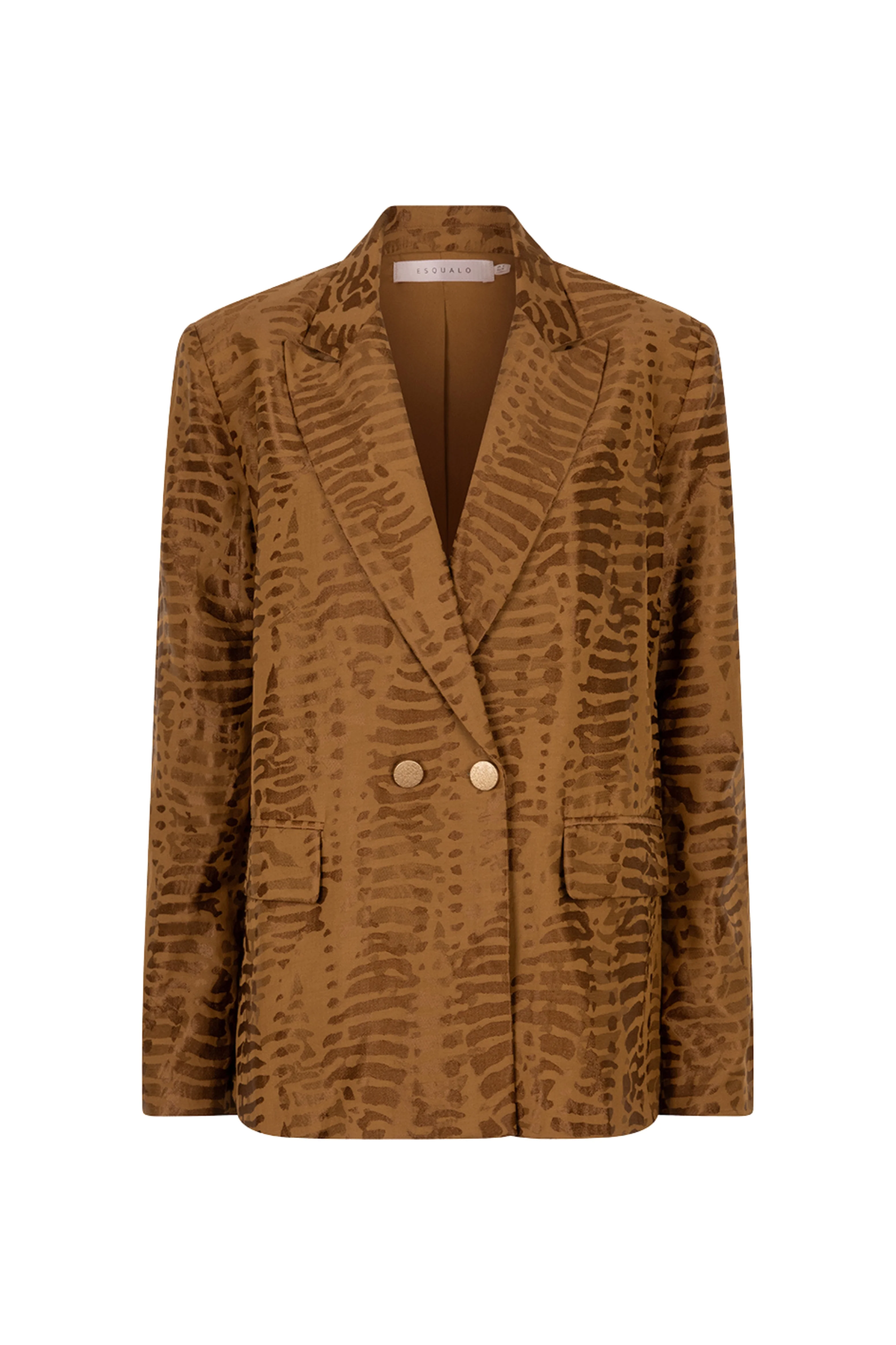 Blazer Animal Jacquard Olive F25.04505 - Image 2