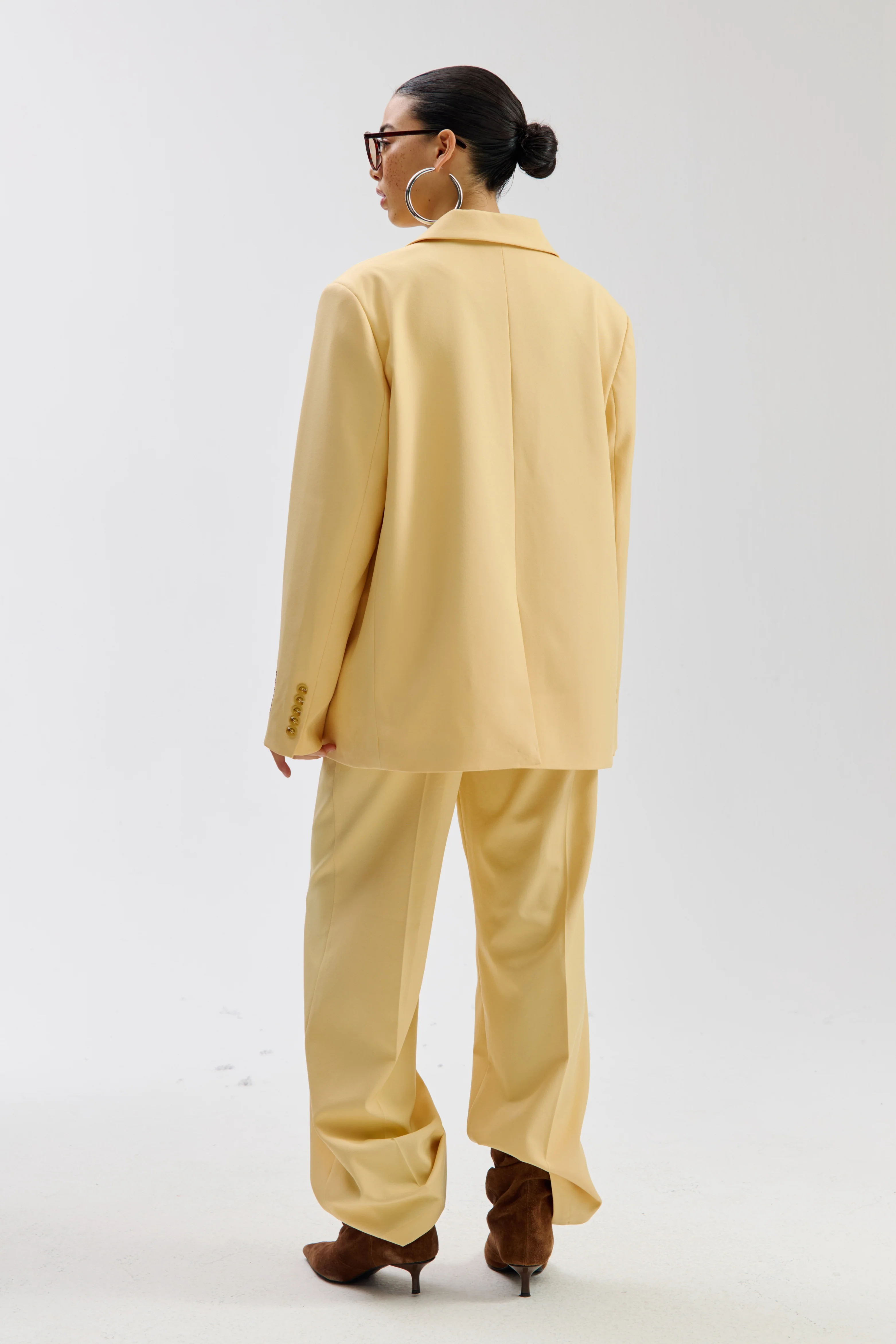 Blazer Anna Light Yellow SS6N222 - Image 6