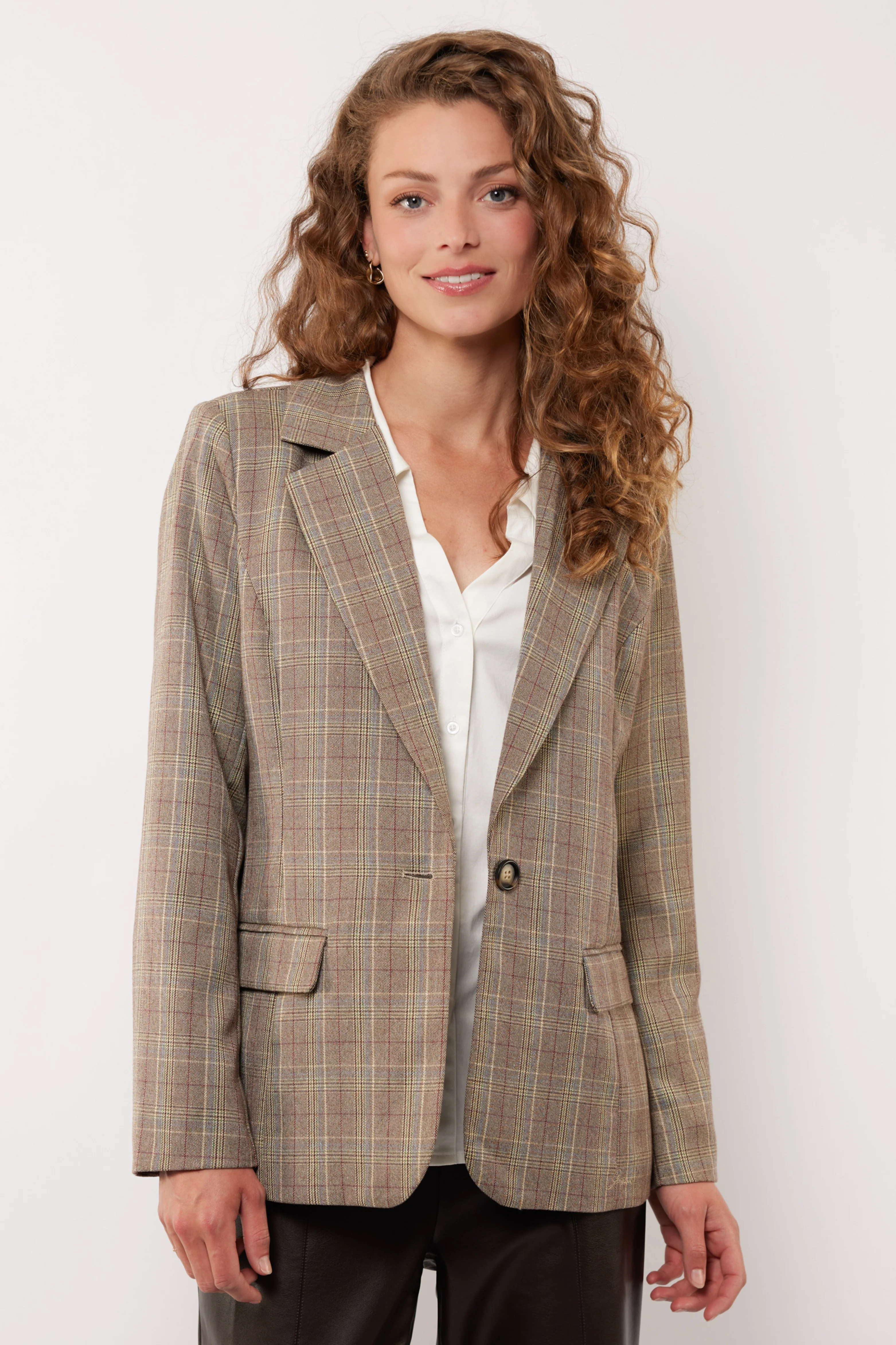 Blazer Emmeline Moon Rock Wood Ash