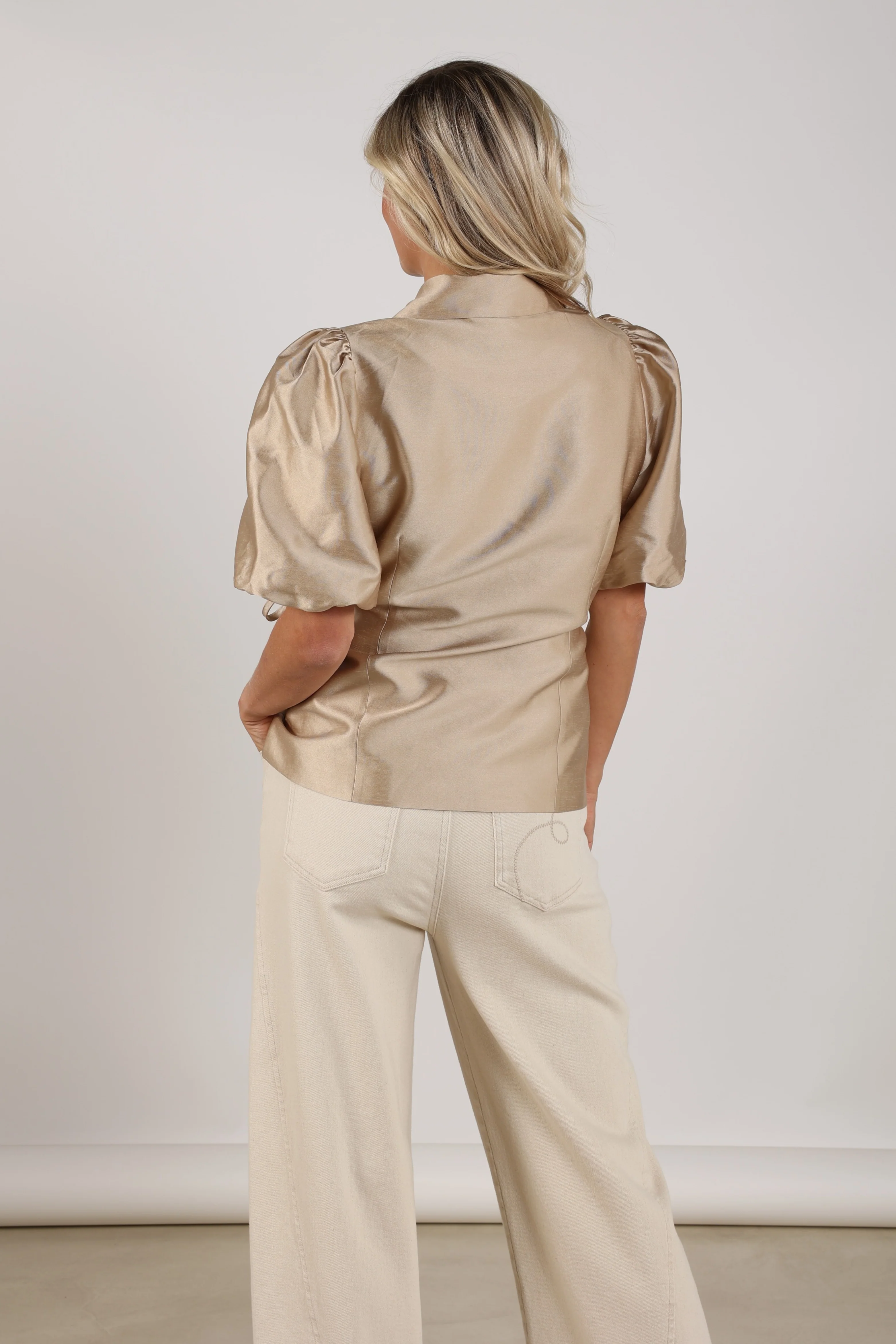 Blazer Fabienne Gold NKS11016 - Image 6