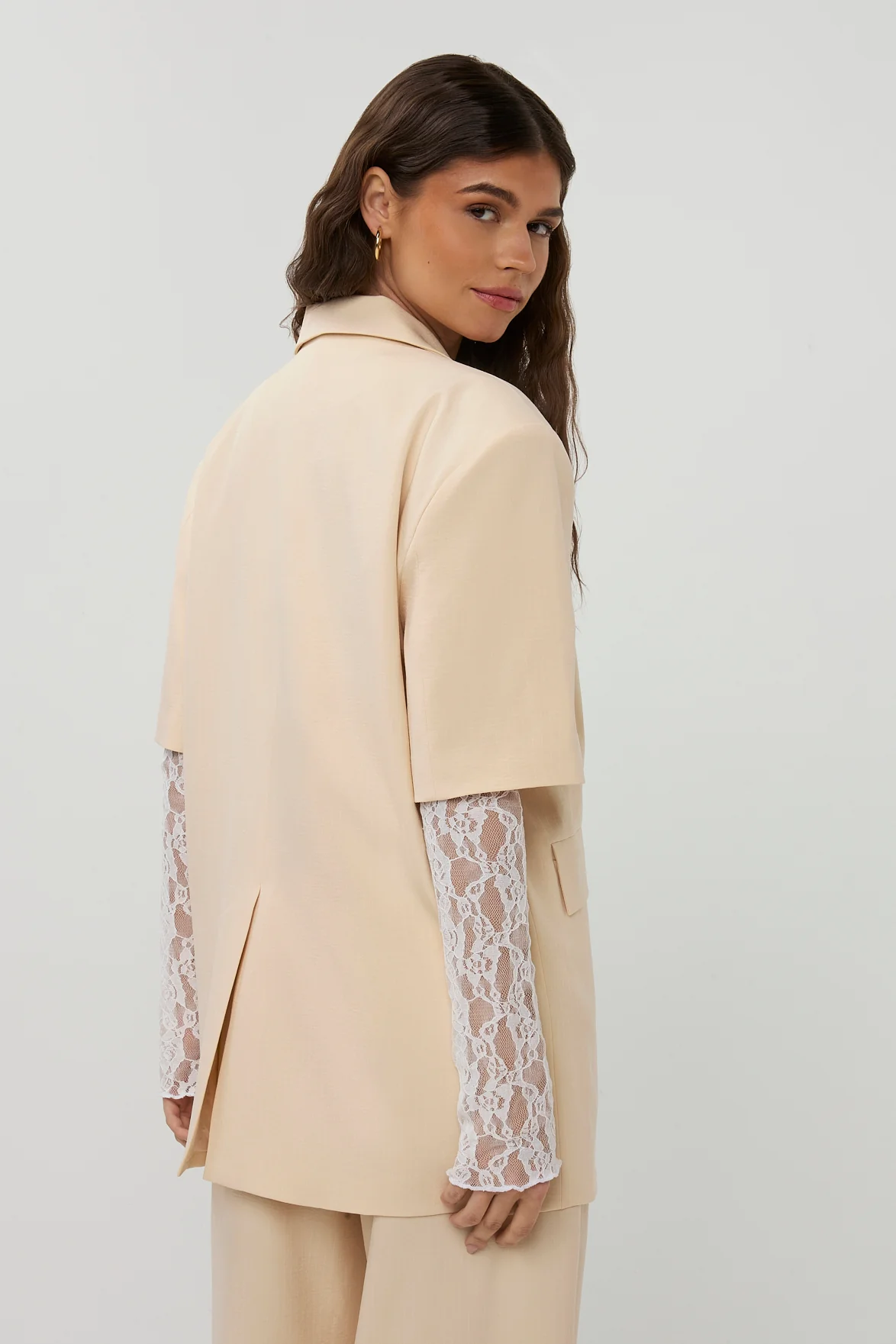 Blazer Fendi Beige - Image 5