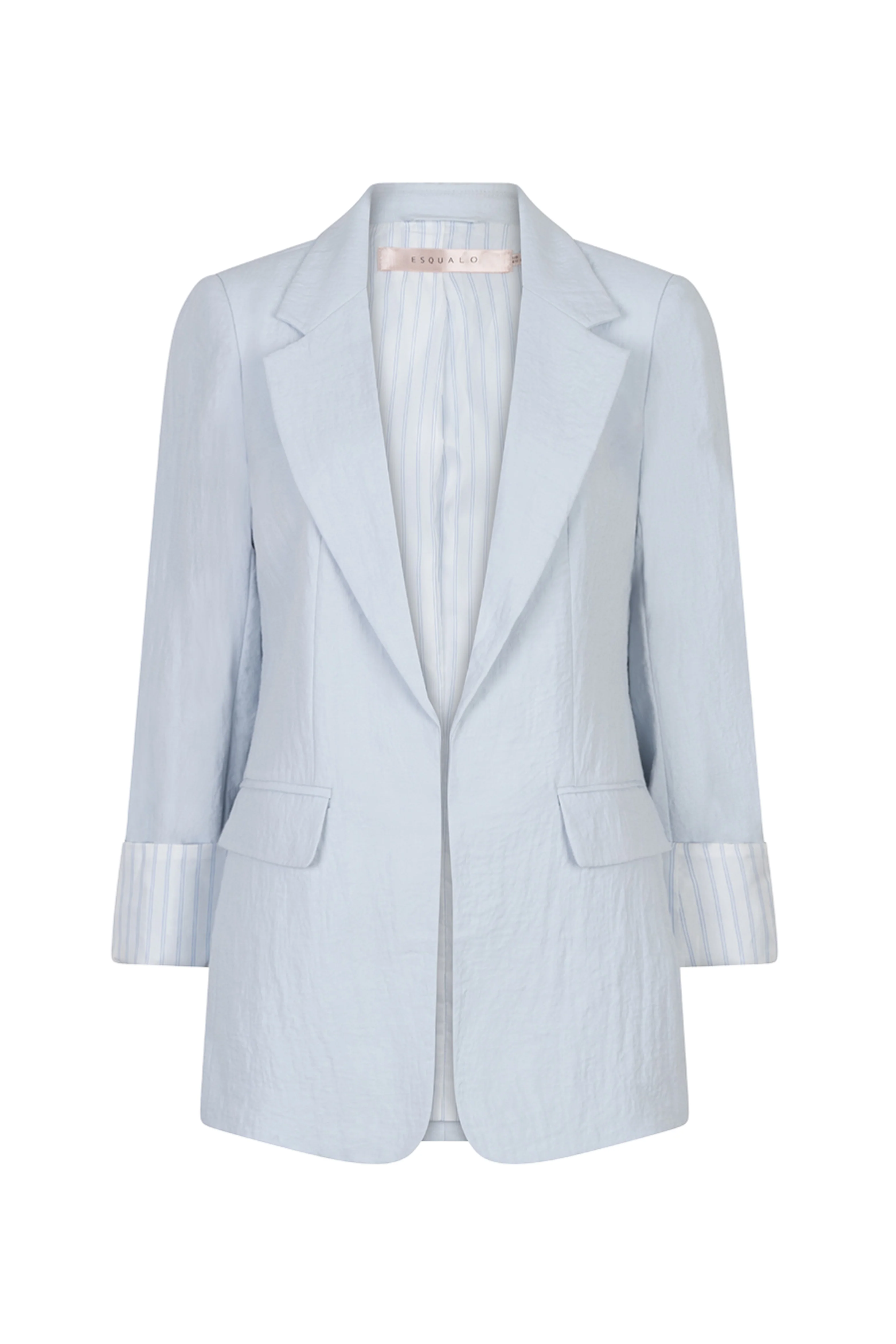Blazer Fine Crinkle Light Blue SP26.10037 - Image 3