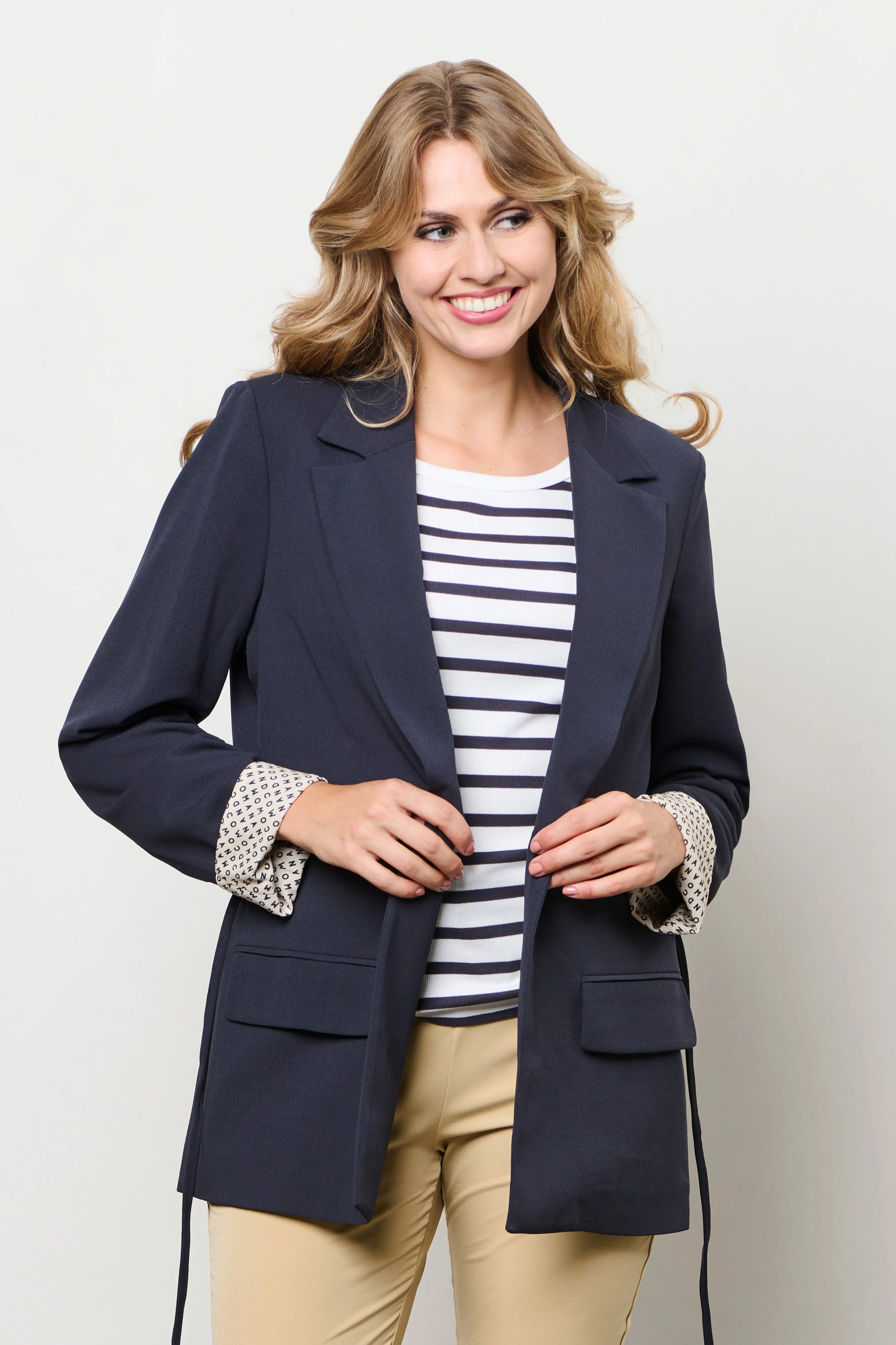 Blazer Gina Dark Blue BZ179 - Image 3