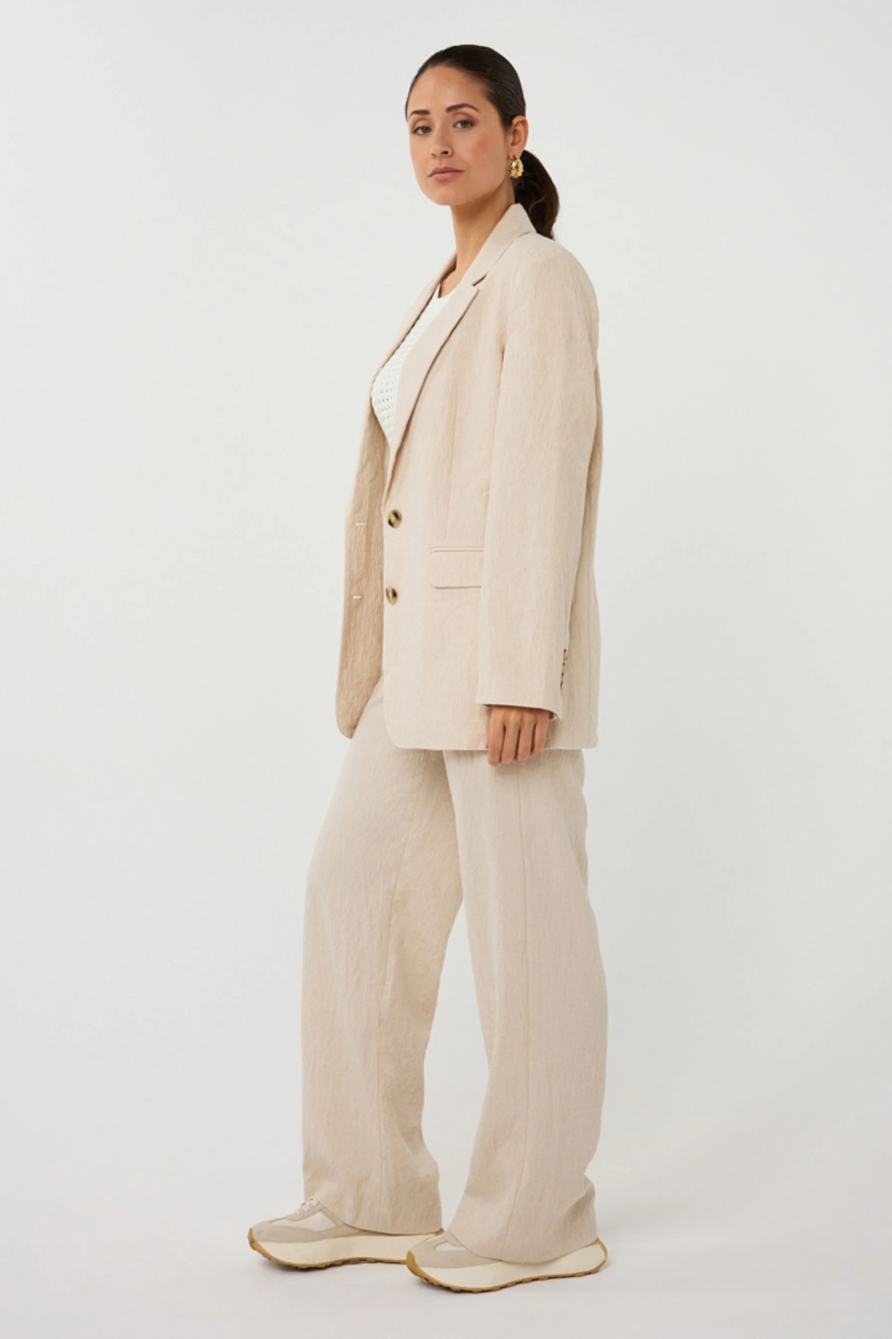 Blazer Linen Natural SP26.17000 - Image 5