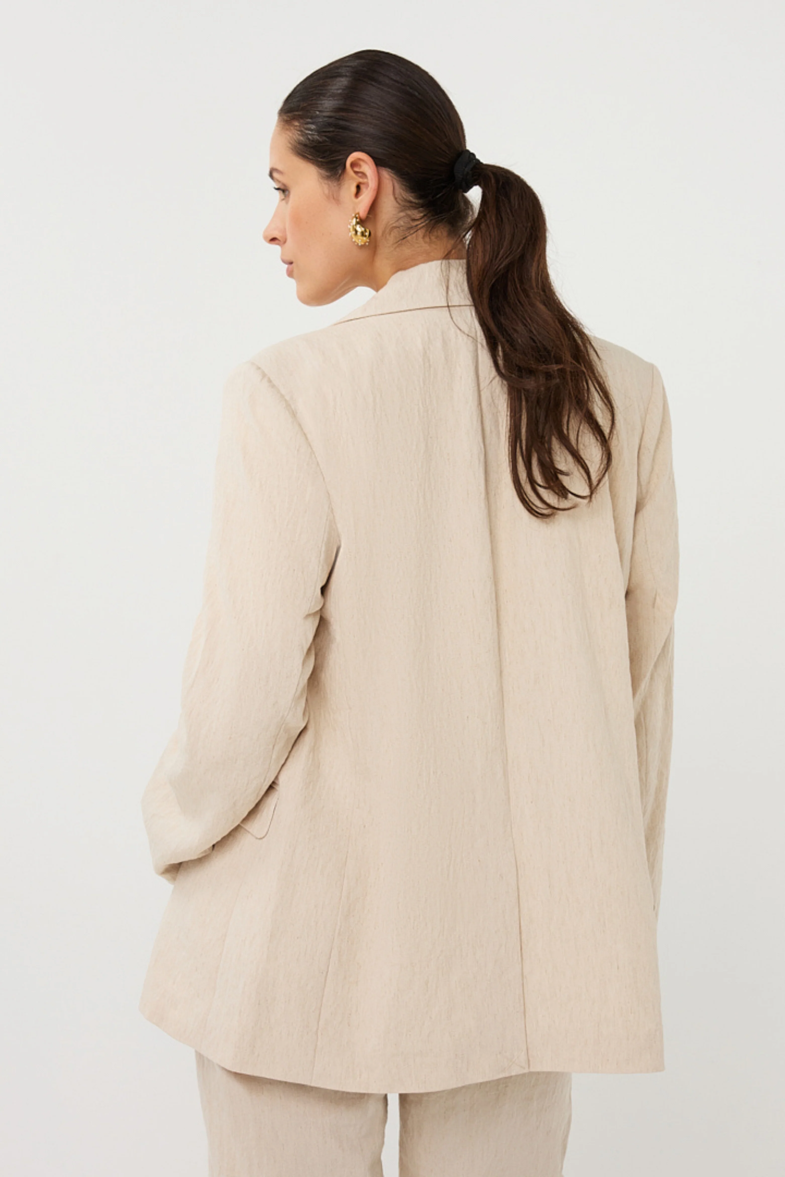 Blazer Linen Natural SP26.17000 - Image 9