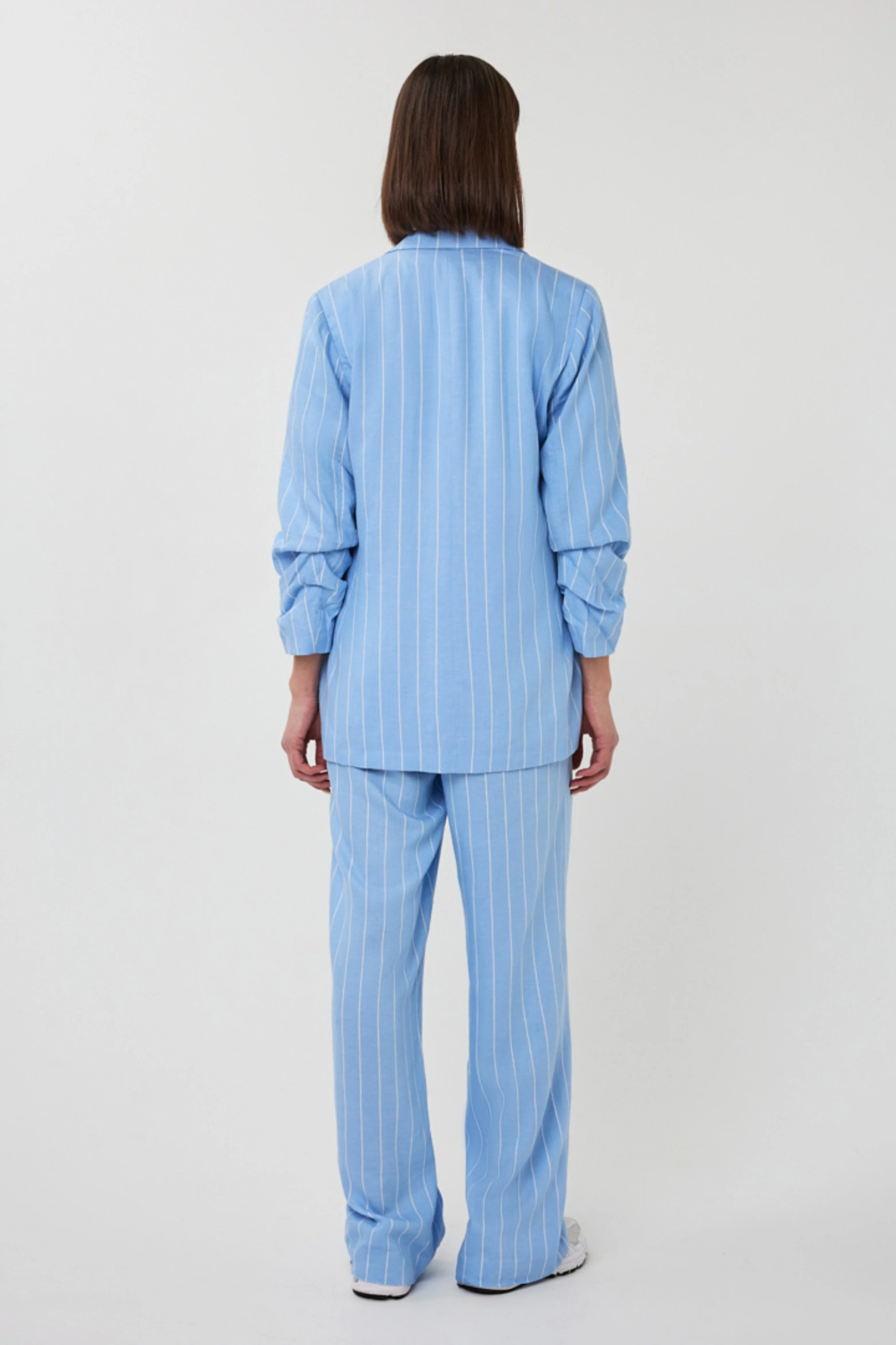 Broek Linen Pacific Blue SP26.17006 - Image 6