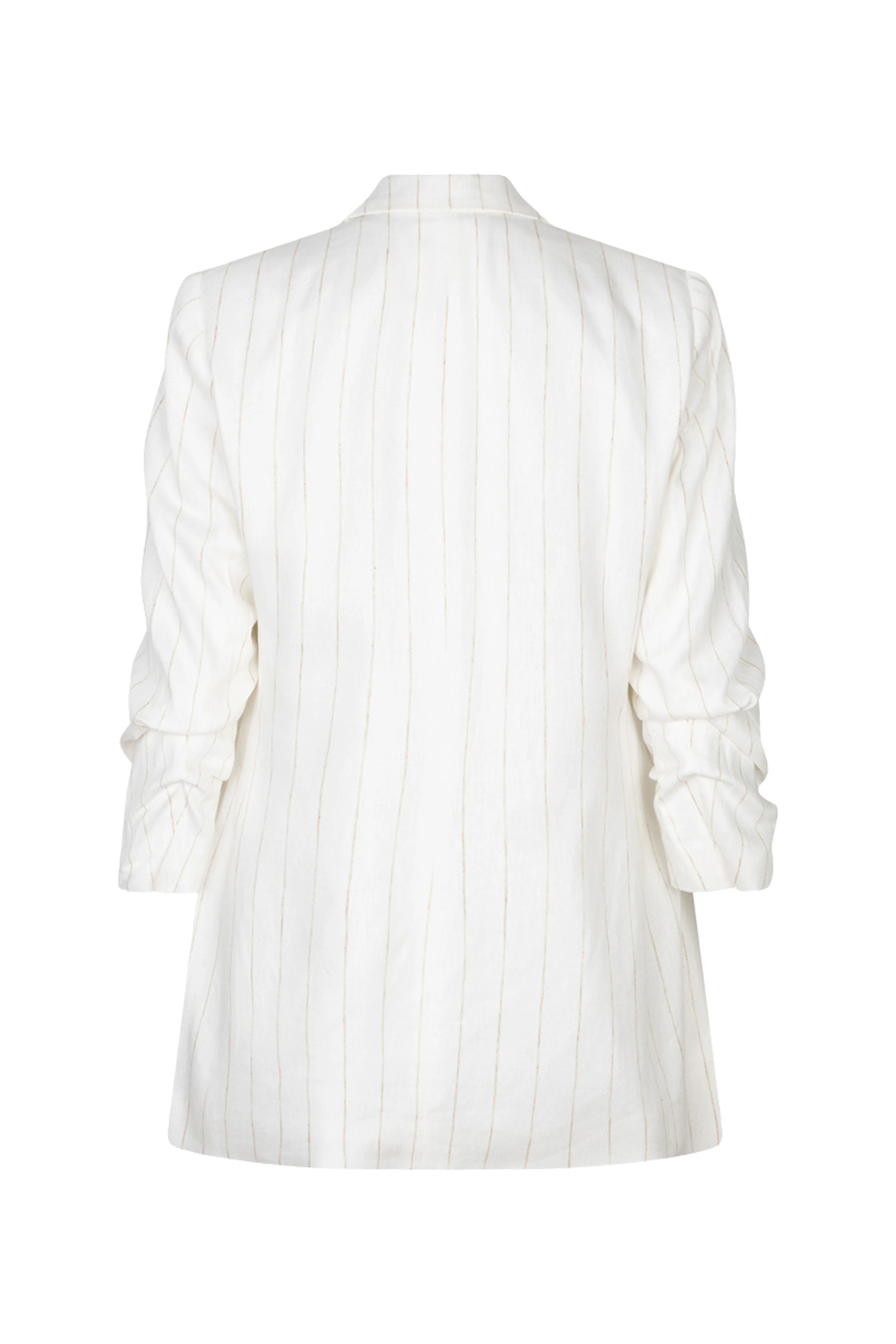 Blazer Linen Striped Offwhite Sand HS26.17200 - Image 7