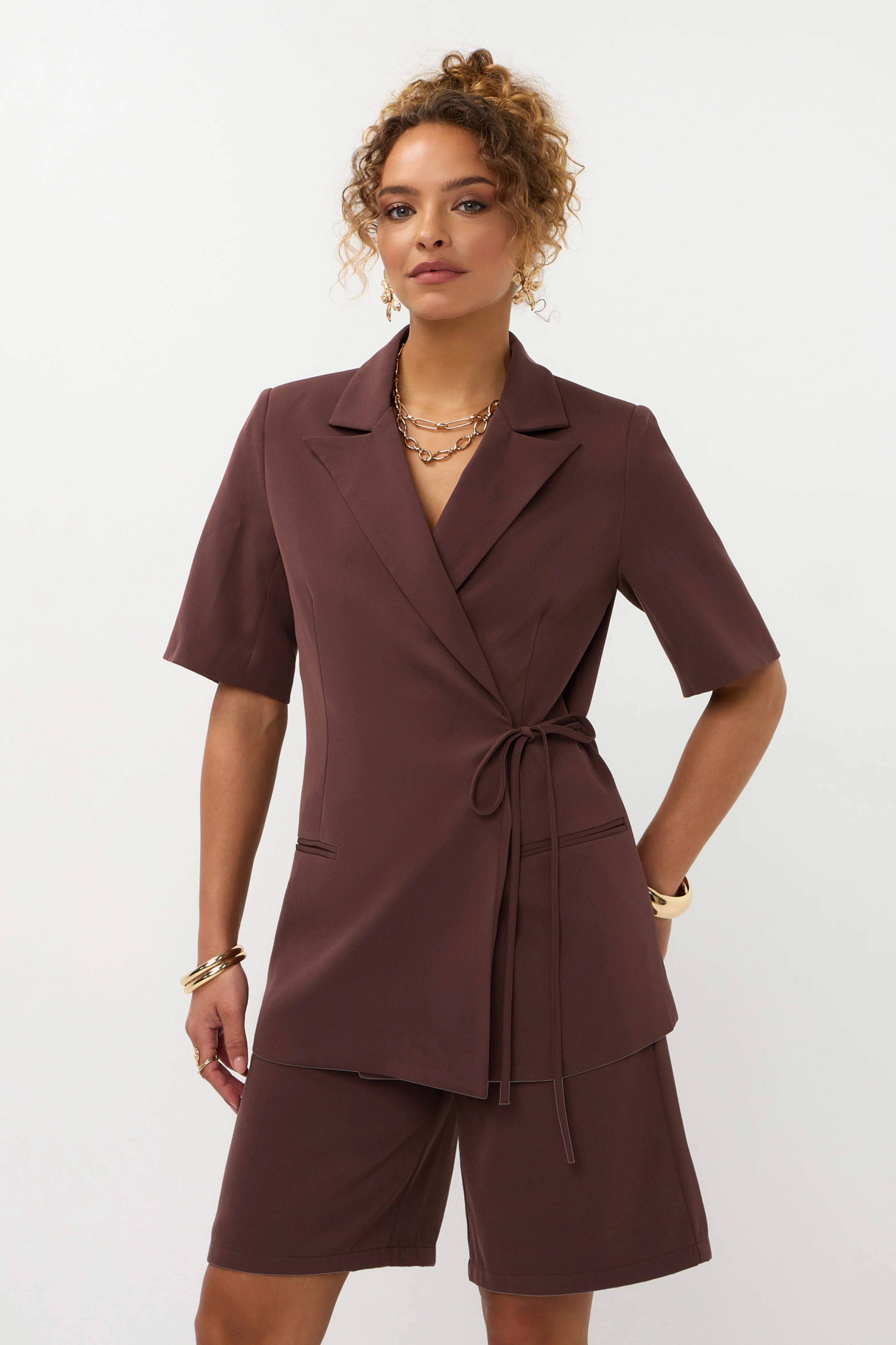 Blazer Lucille Dark Brown - Image 4