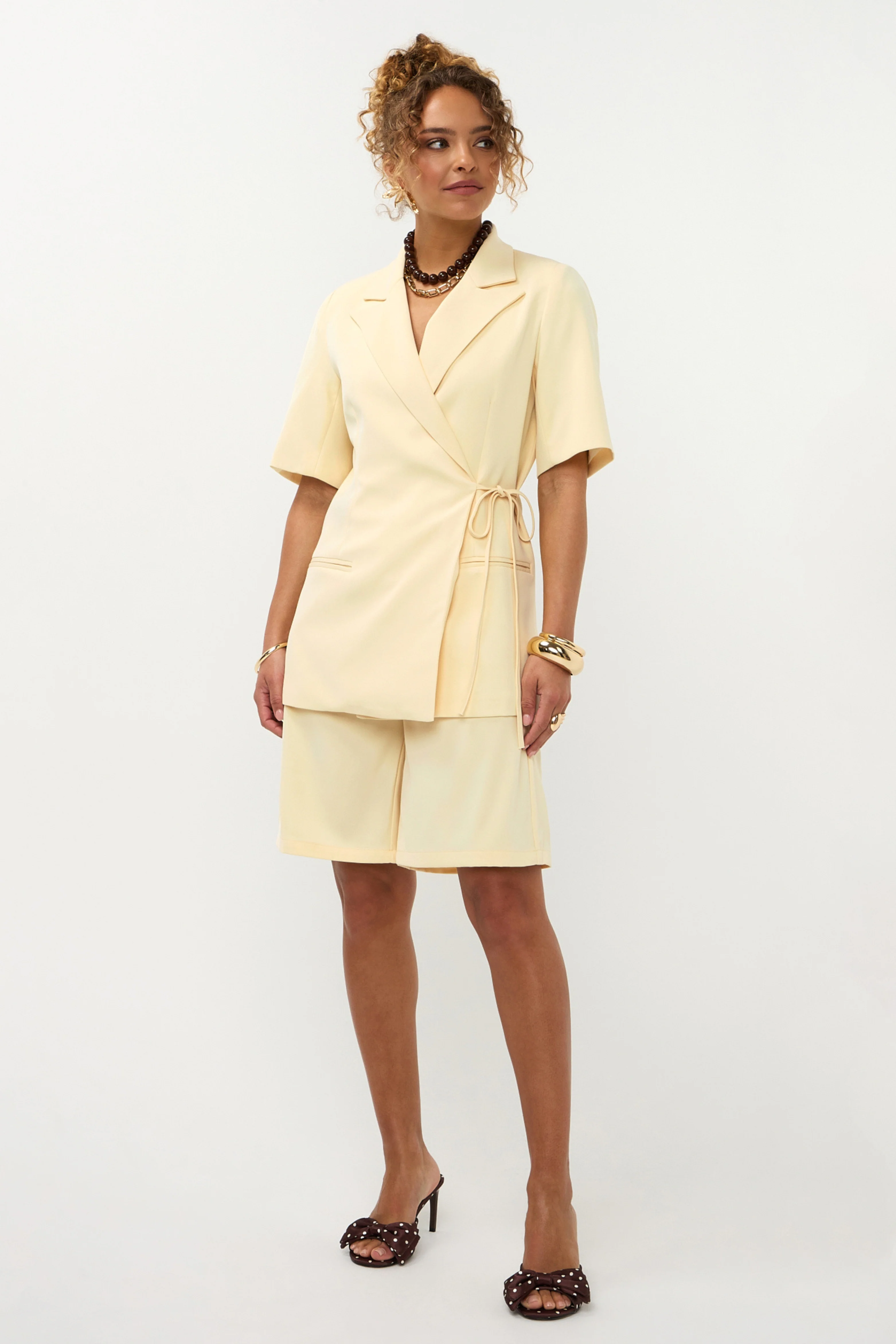 Blazer Lucille Soft Yellow - Image 5