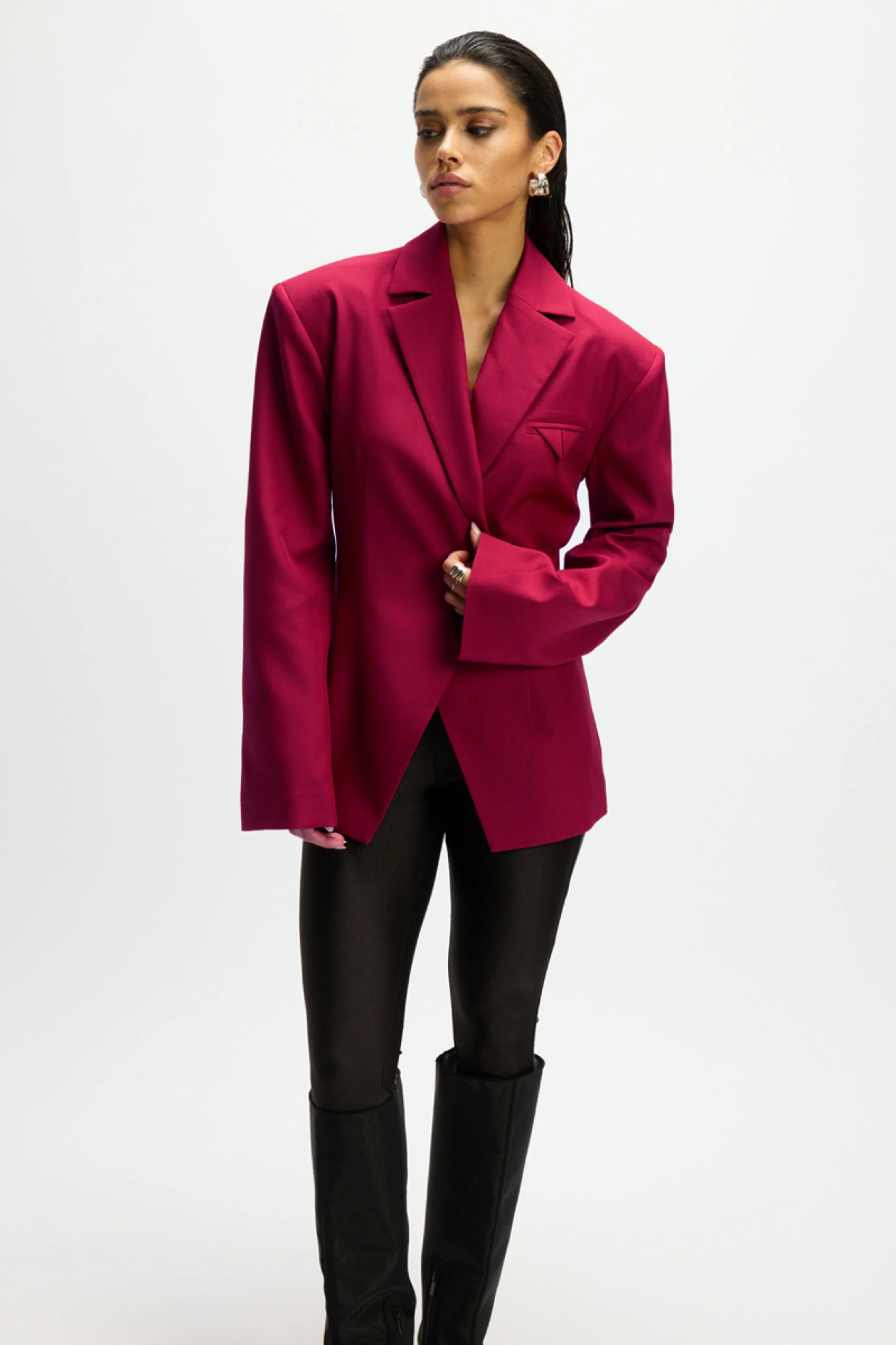 Blazer Miley Bordeaux R2509455750 - Image 4