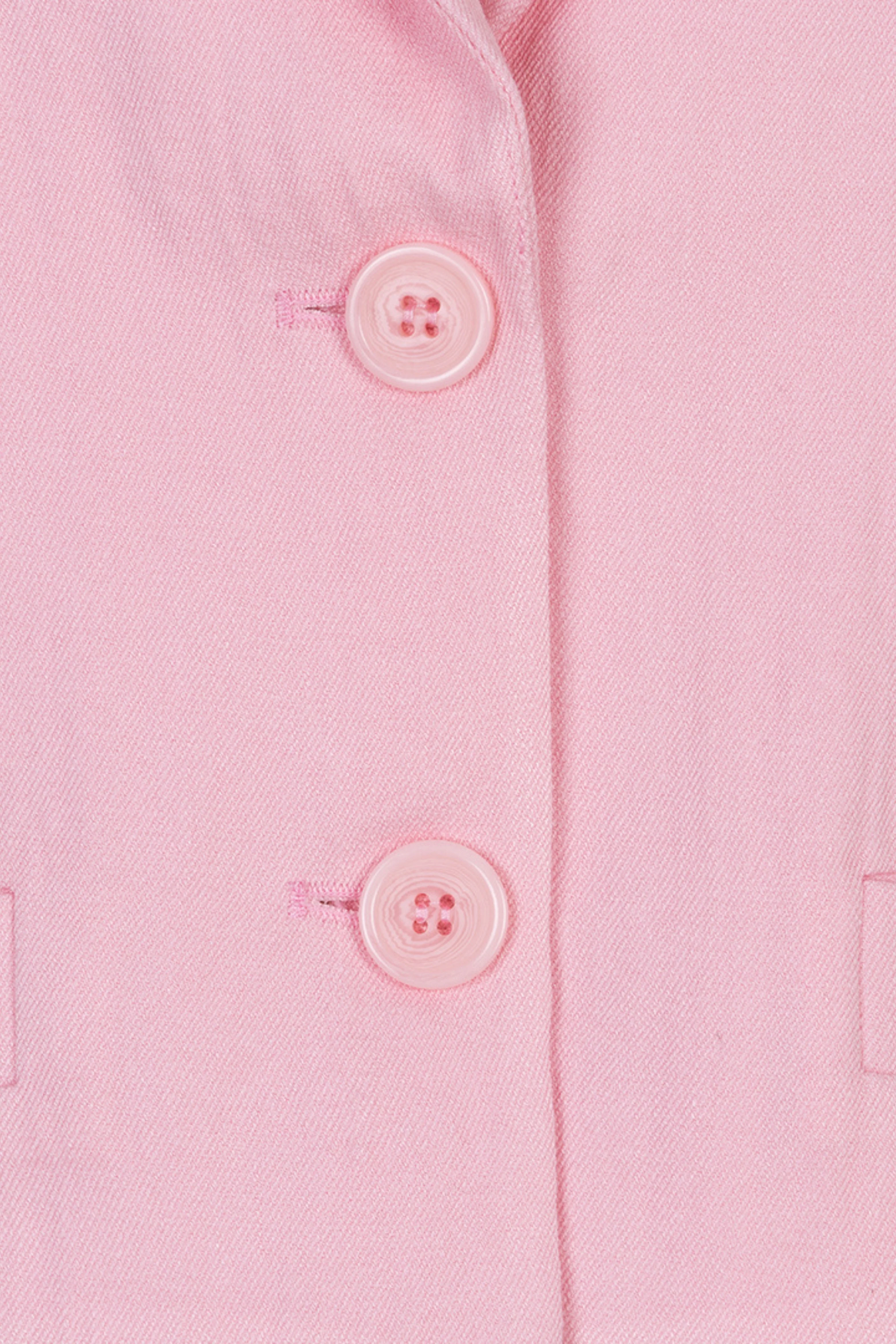 Blazer Twill Cropped Puff Sleeve Romance Rose SP26.10047 - Image 10