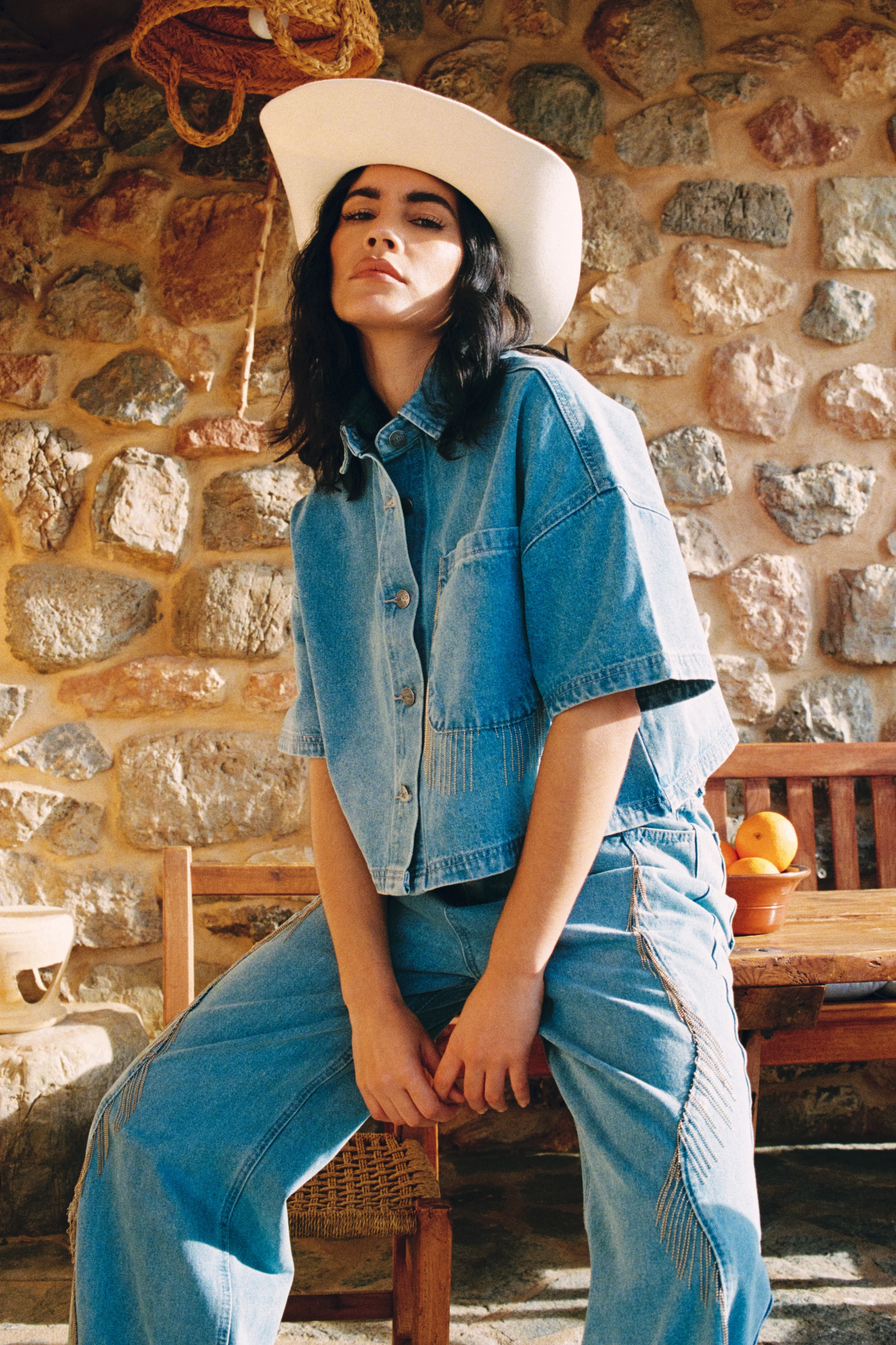Blouse Adeline Light Blue R2603971930