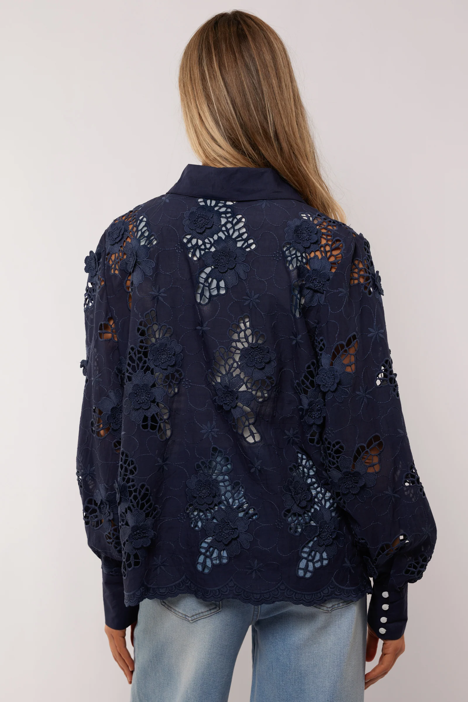 Blouse Alora Dark Sapphire - Image 6