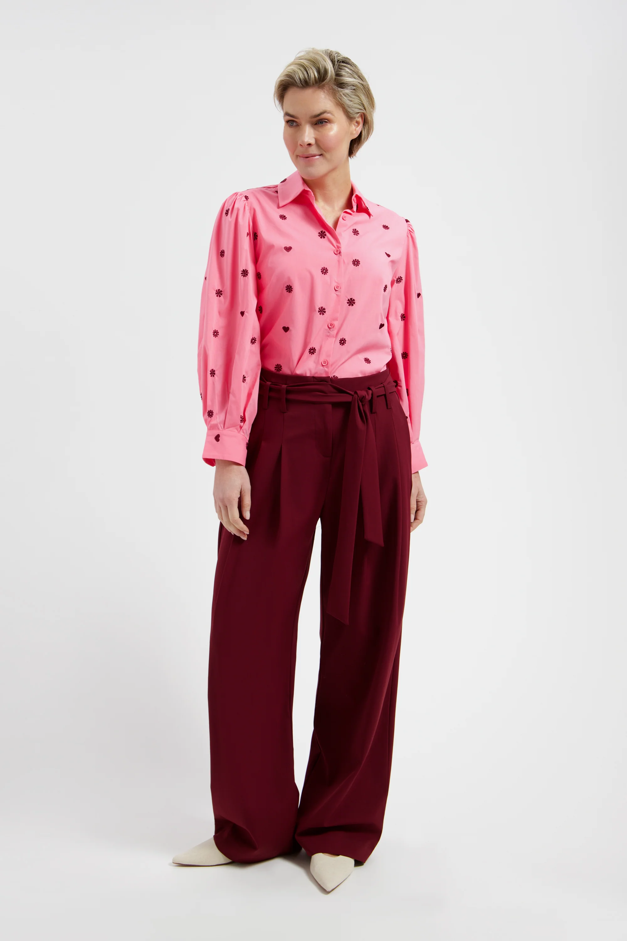 Blouse Andrea Bubblegum L30-701-3049 - Image 4