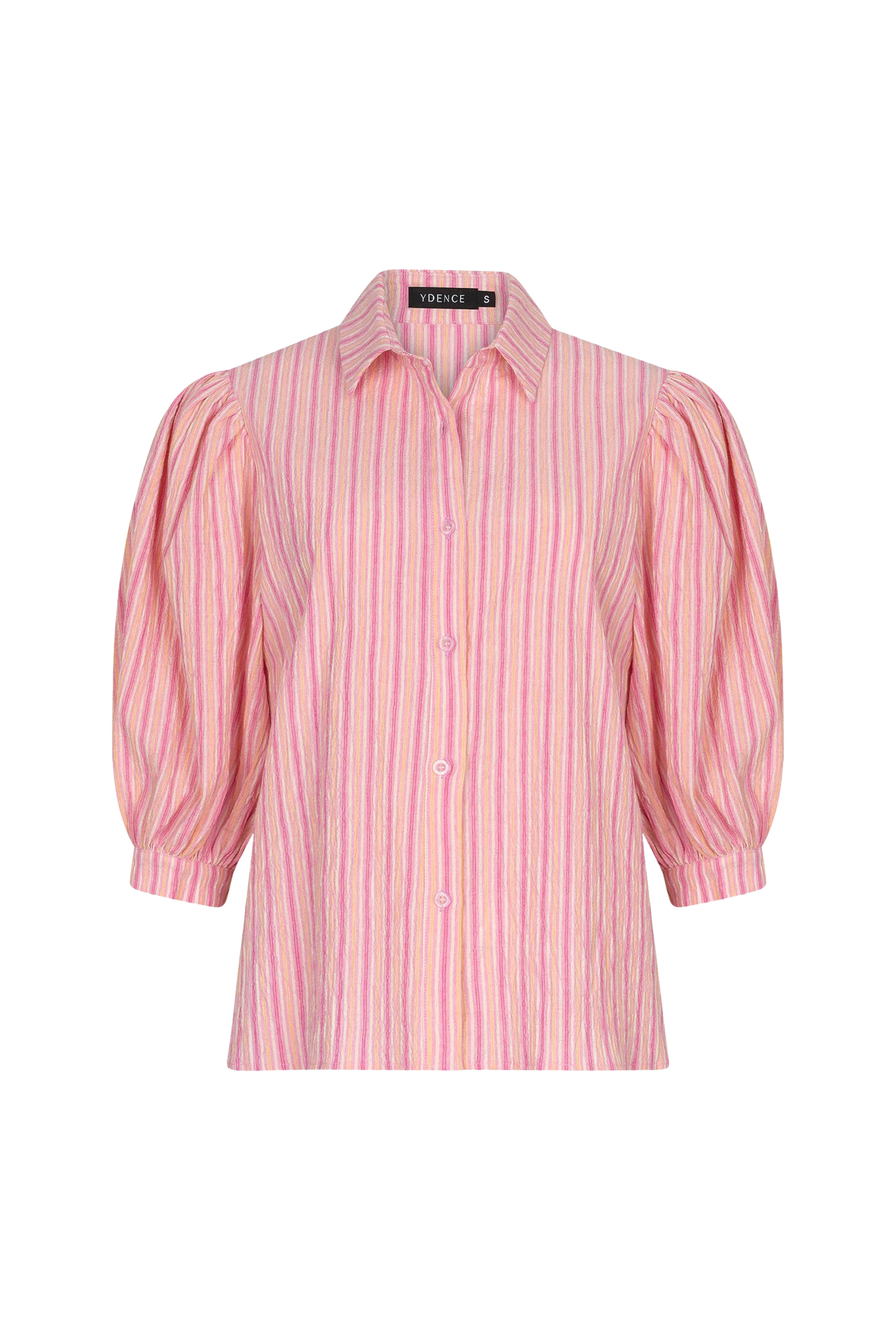 Blouse Annabella Pink Stripe - Image 3