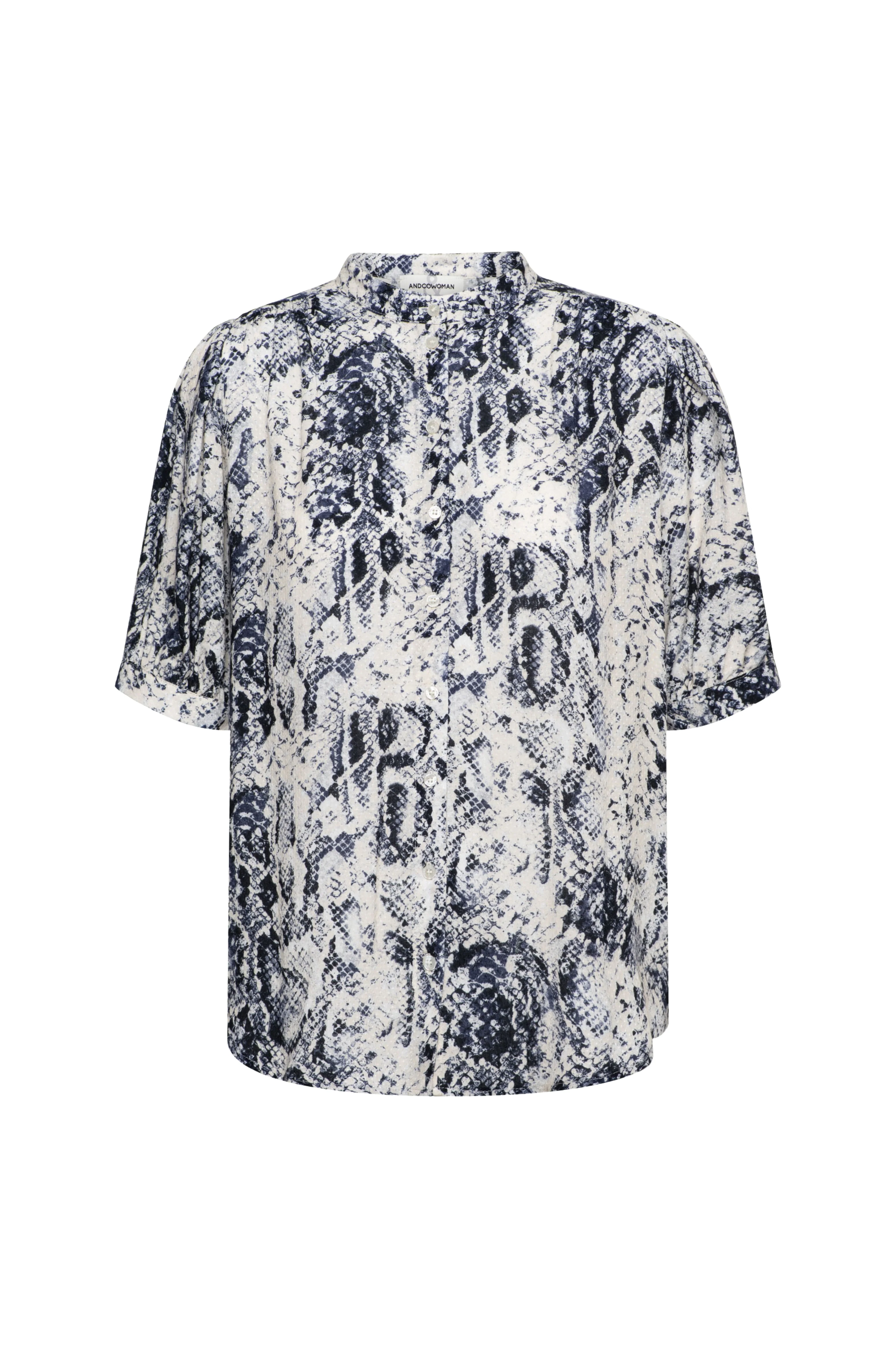 Blouse Ansera Snake Slate Multi BL428 - Image 2