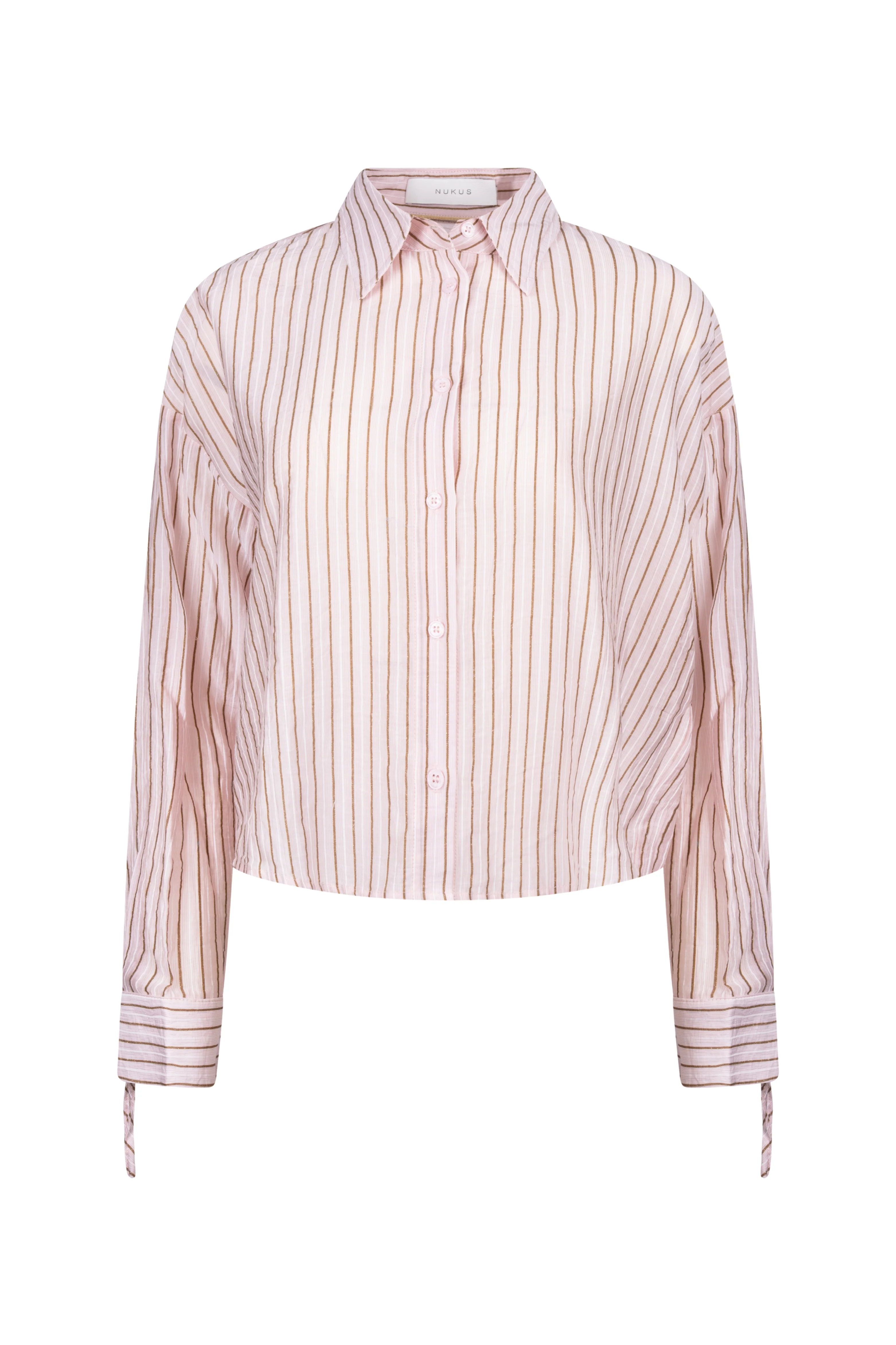 Blouse Bailey Stripe Blush NKS02165 - Image 2
