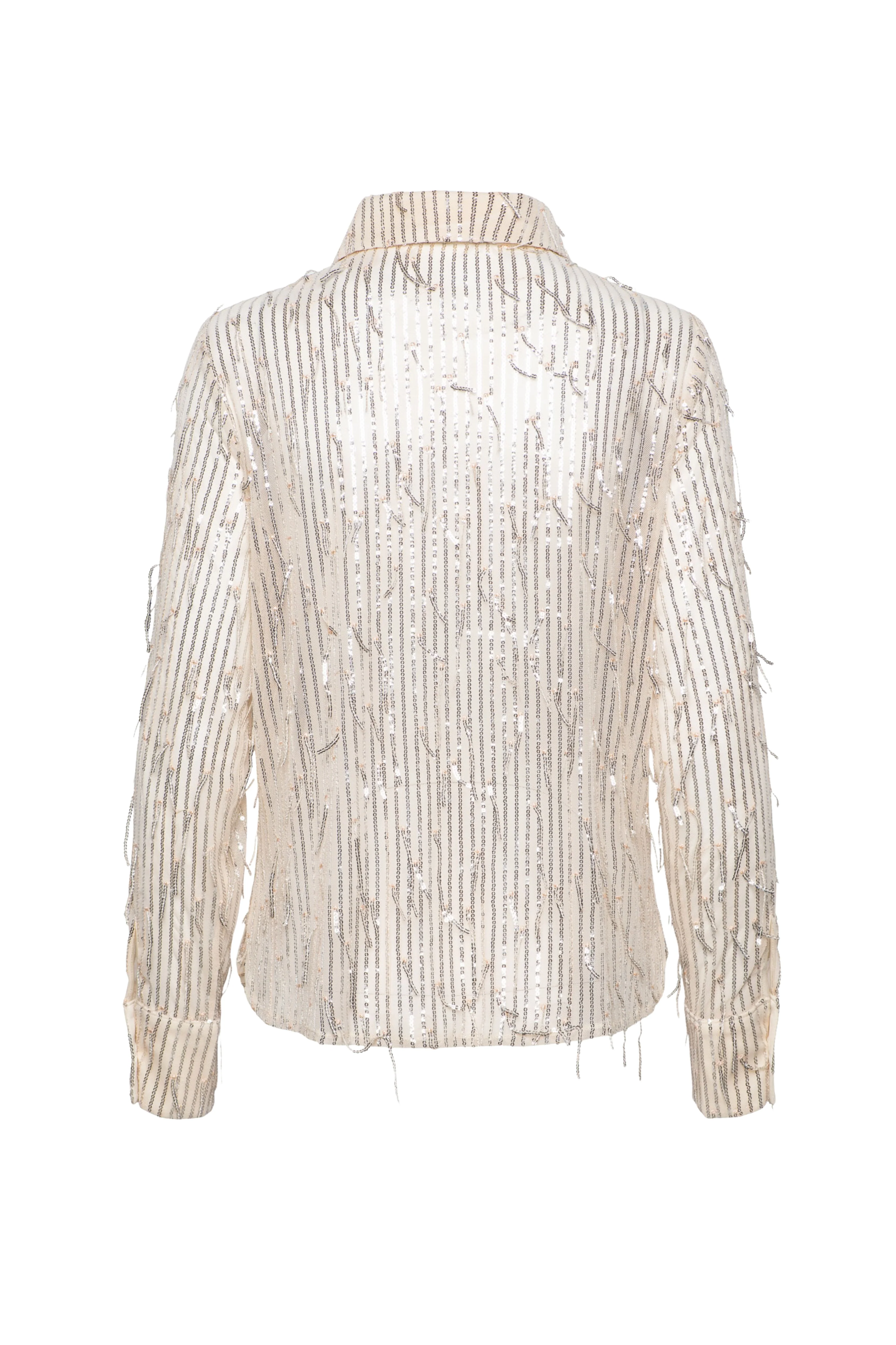 Blouse Barcelona Cream BL381 - Image 4