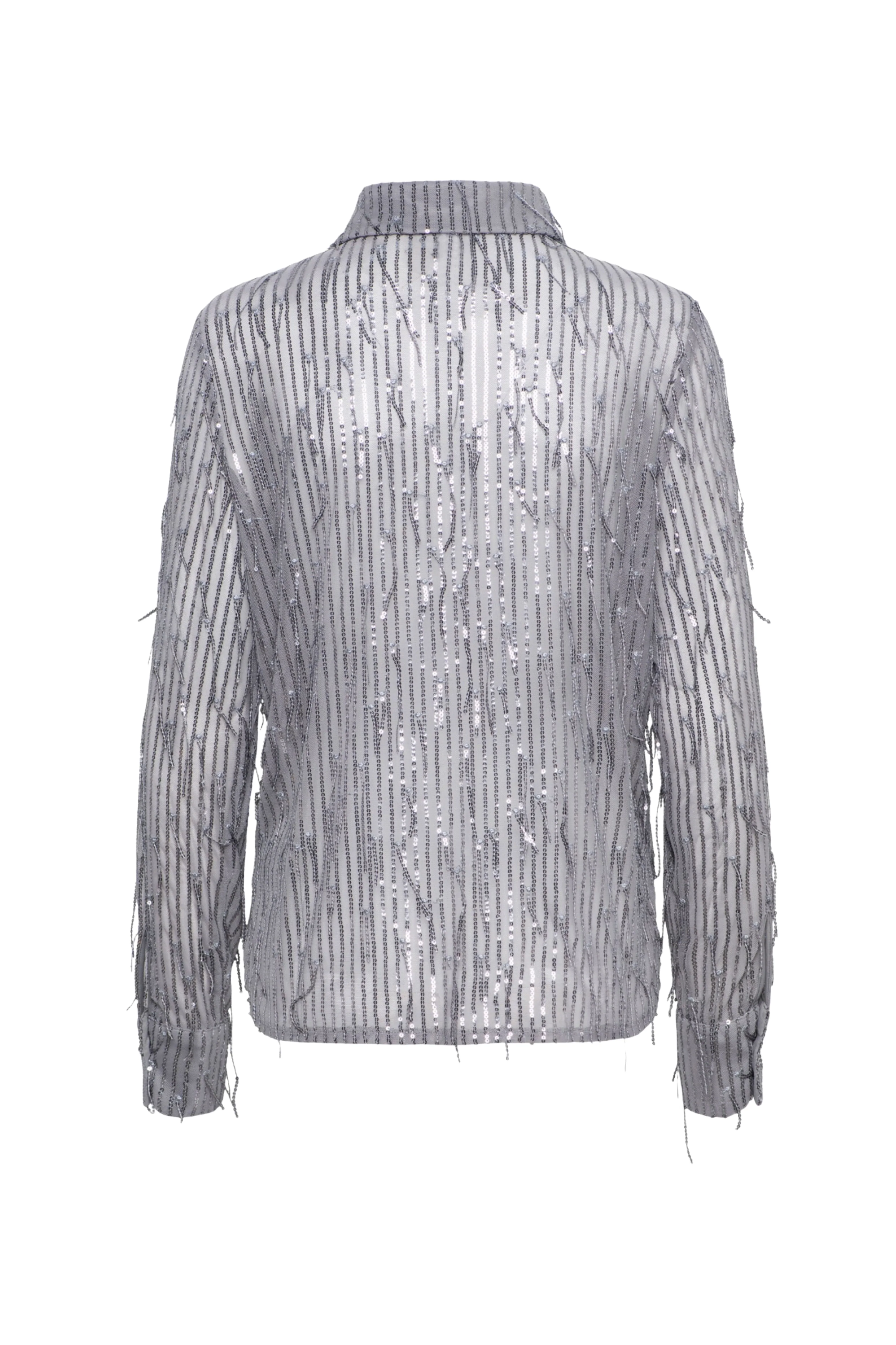 Blouse Barcelona Silver BL381 - Image 4
