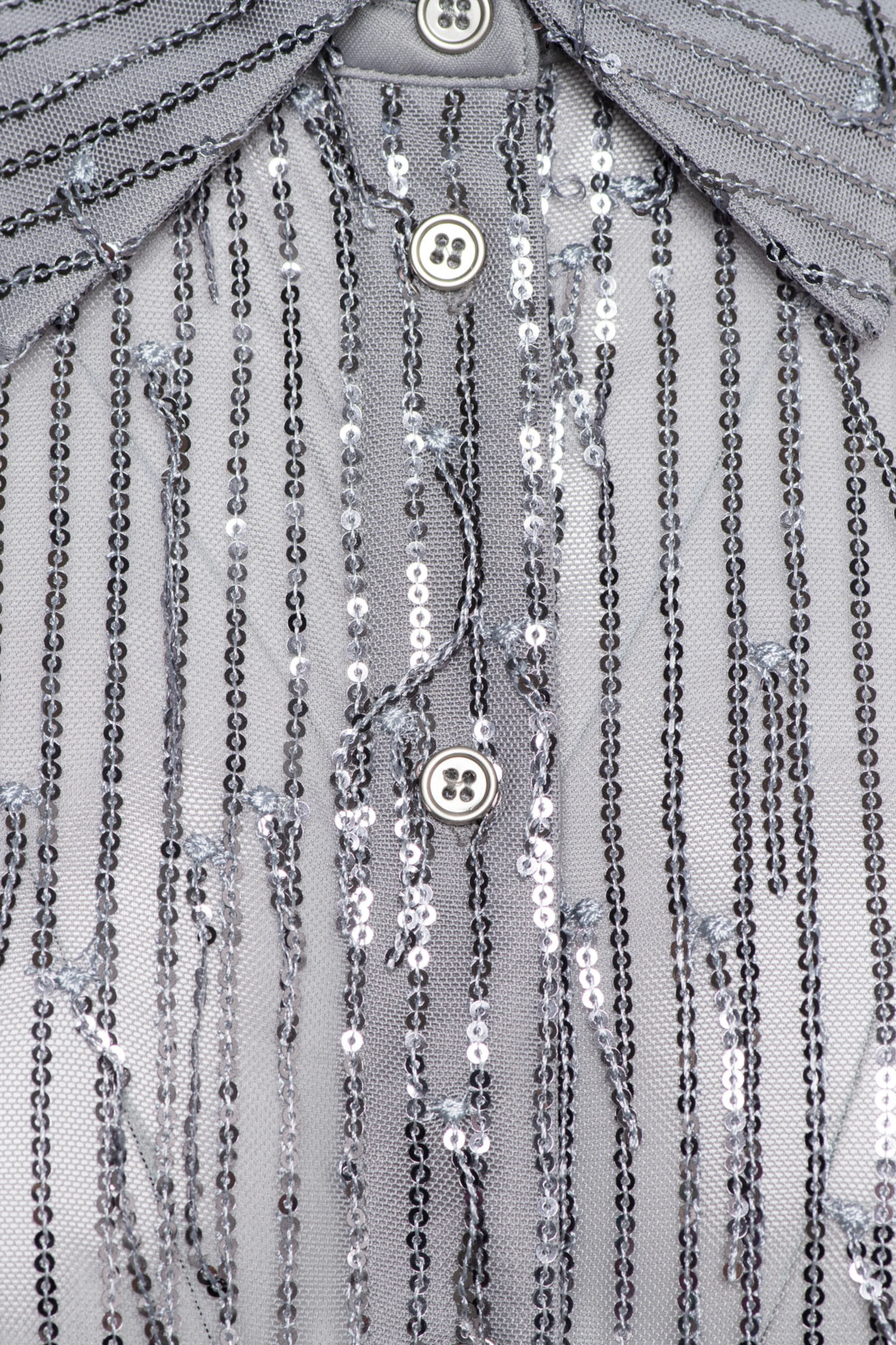 Blouse Barcelona Silver BL381 - Image 6
