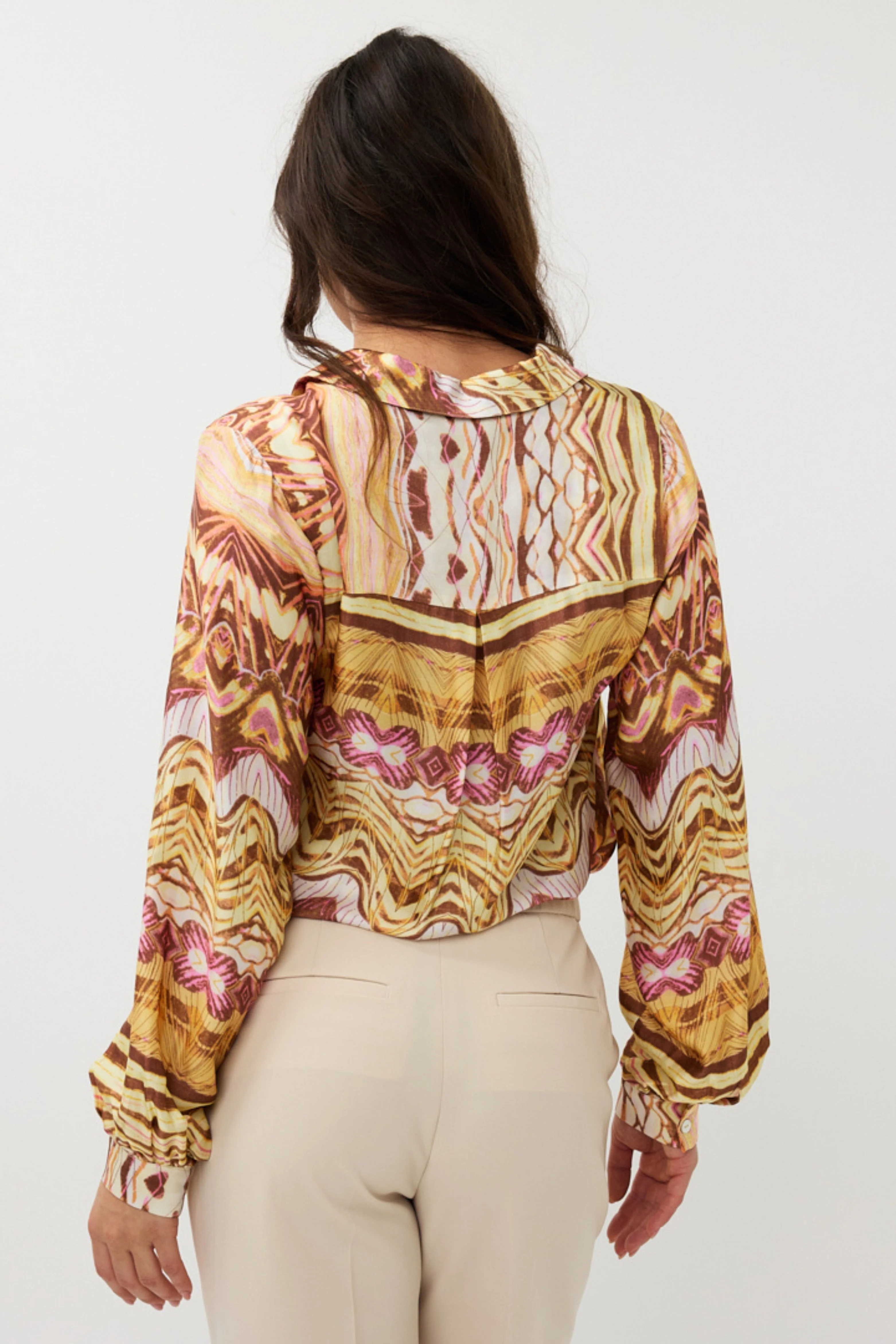 Blouse Basic Dreamstory Print SP25.05012 - Image 5