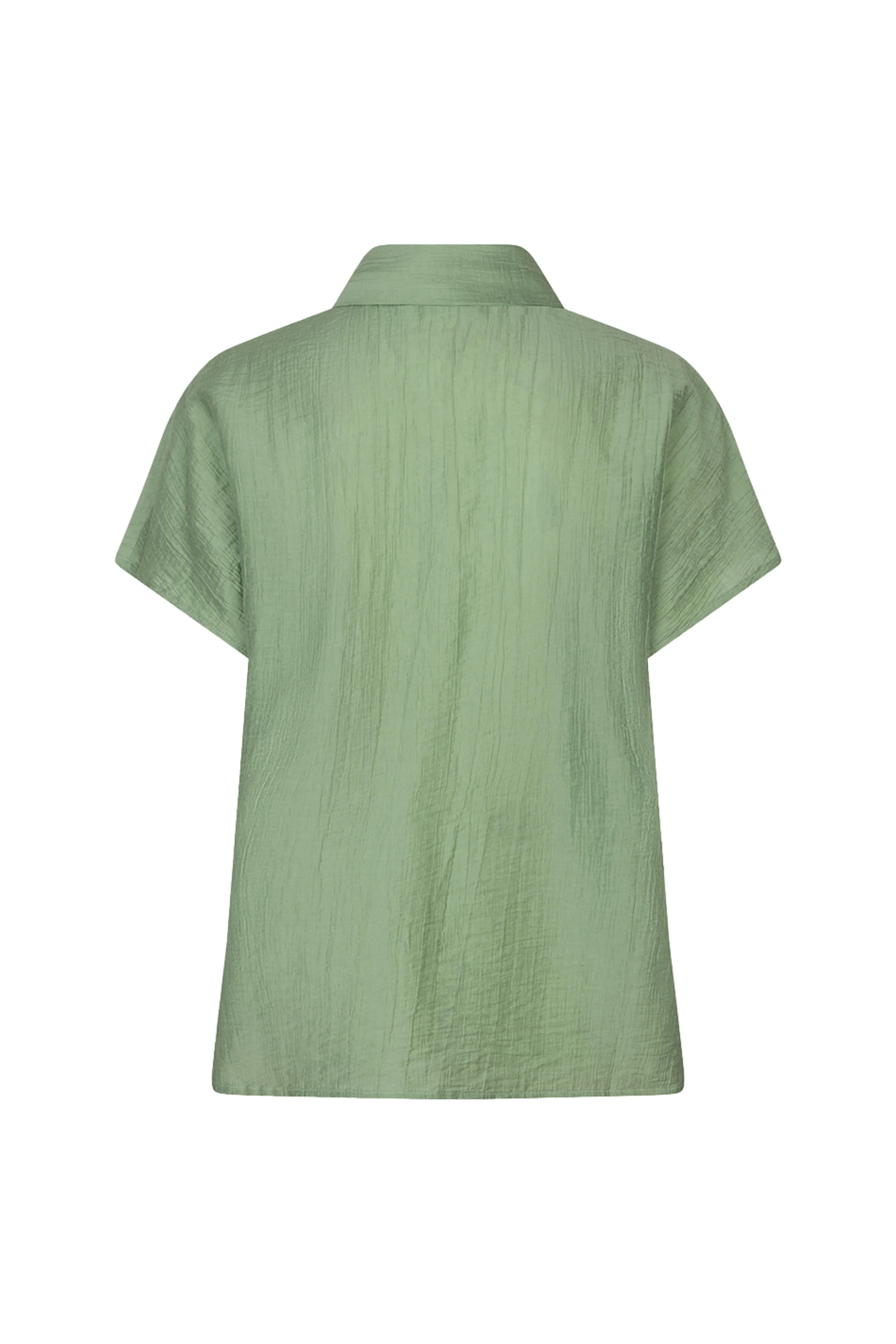 Blouse Batwing Light Crinkle Jungle Green HS26.14218 - Image 11