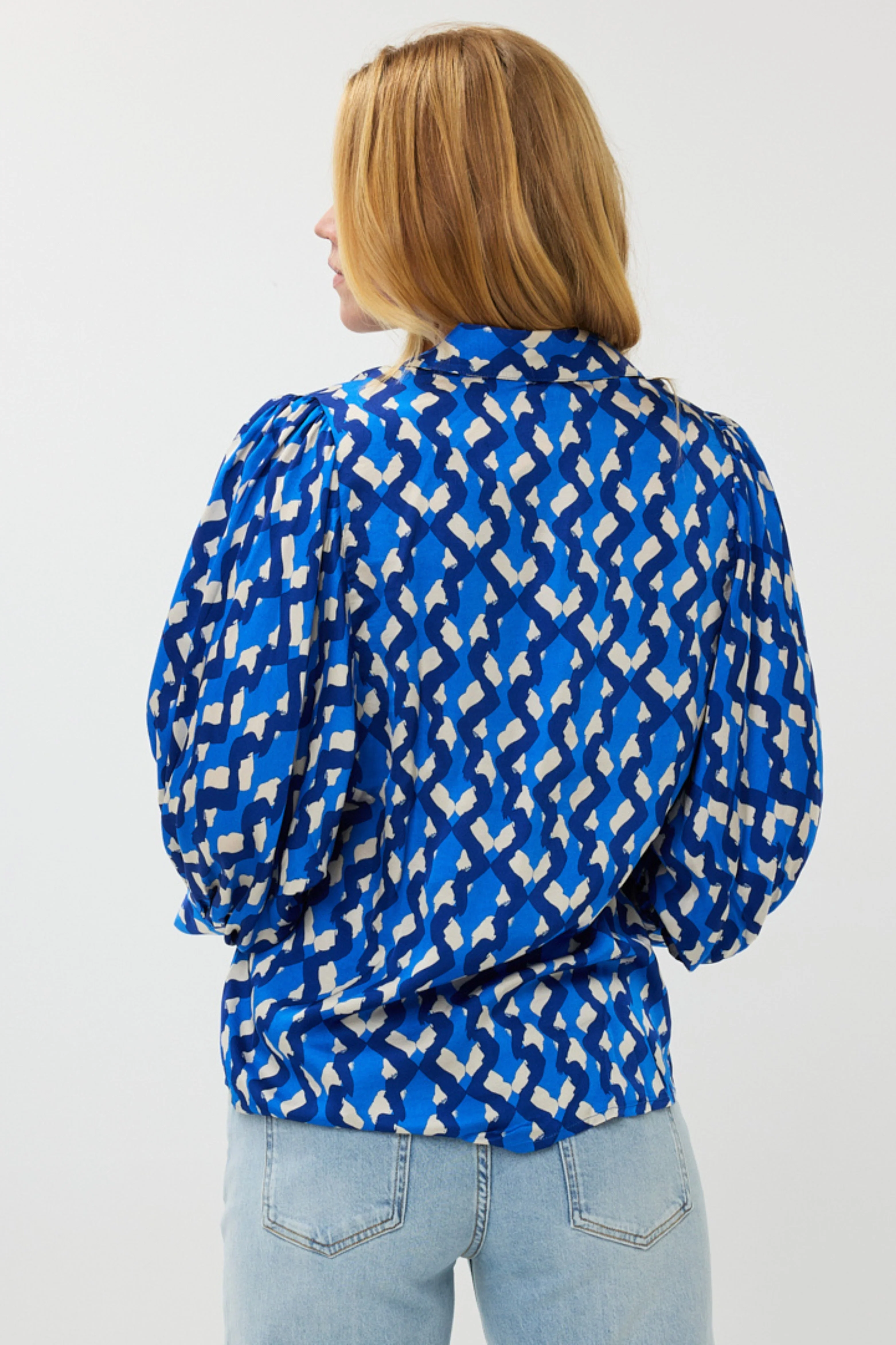 Blouse Big Sleeve Utopia Fantasy Print SP25.14017 - Image 6