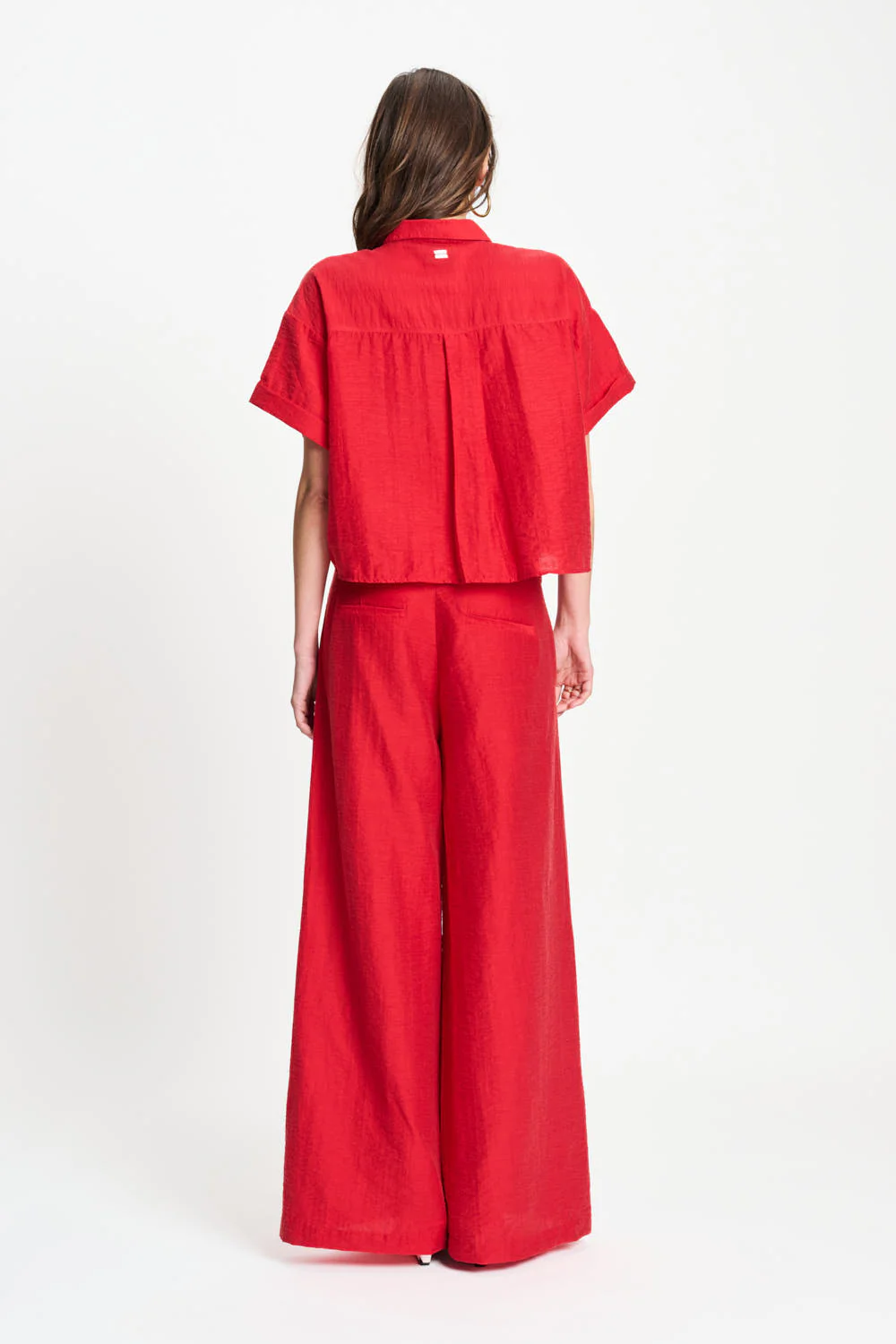 Blouse Bloom Red SP9582 - Image 7