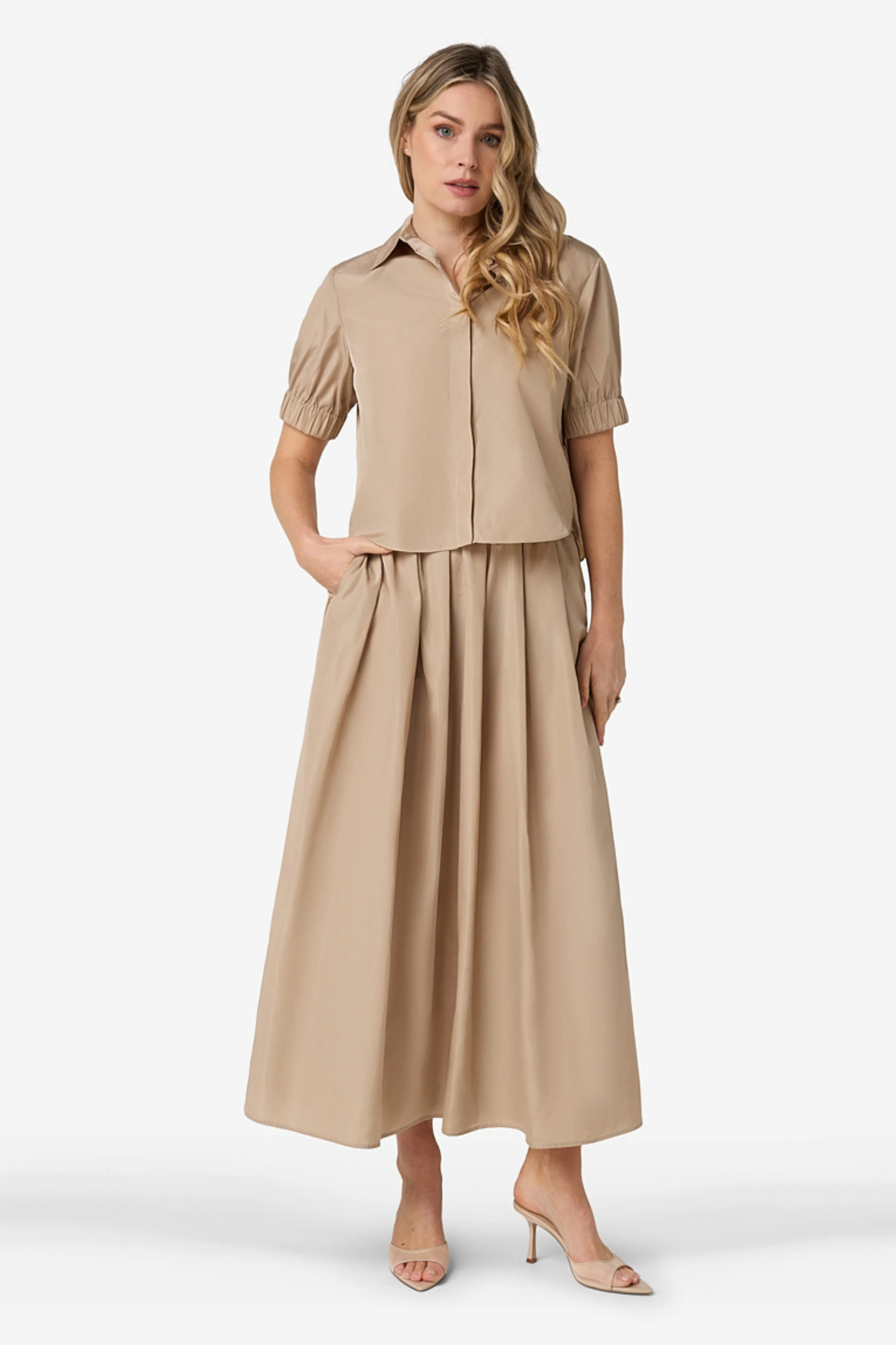 Blouse Bonnie Ostra Beige - Image 2