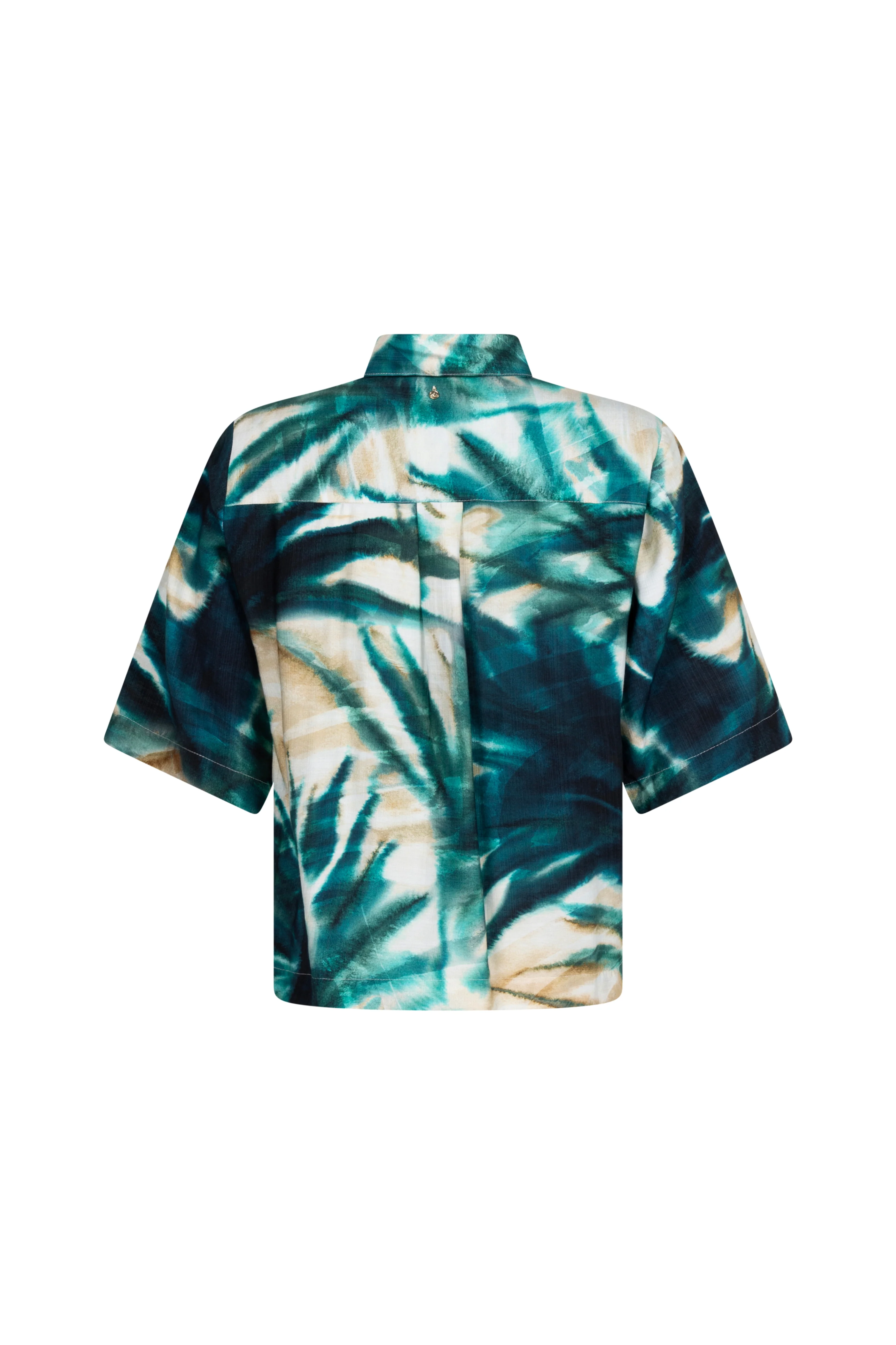 Blouse Botanique Print Blues C05-20-301 3 - Image 4