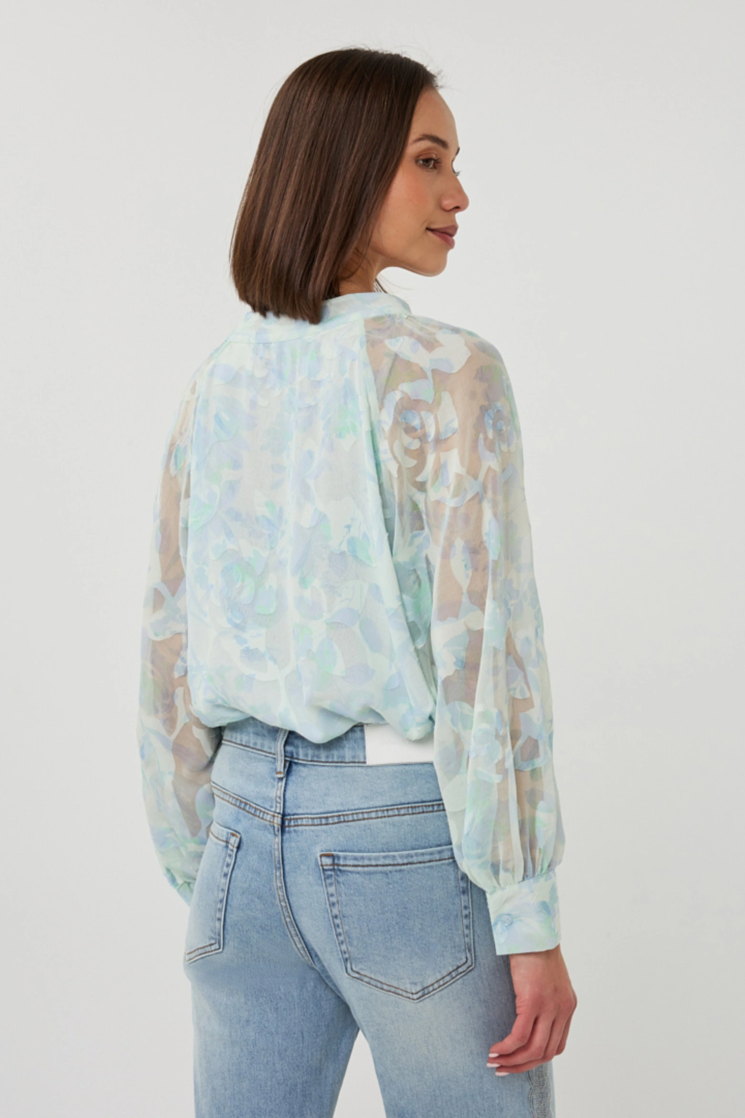 Blouse Bow Shadow Print SP26.14017 - Image 7