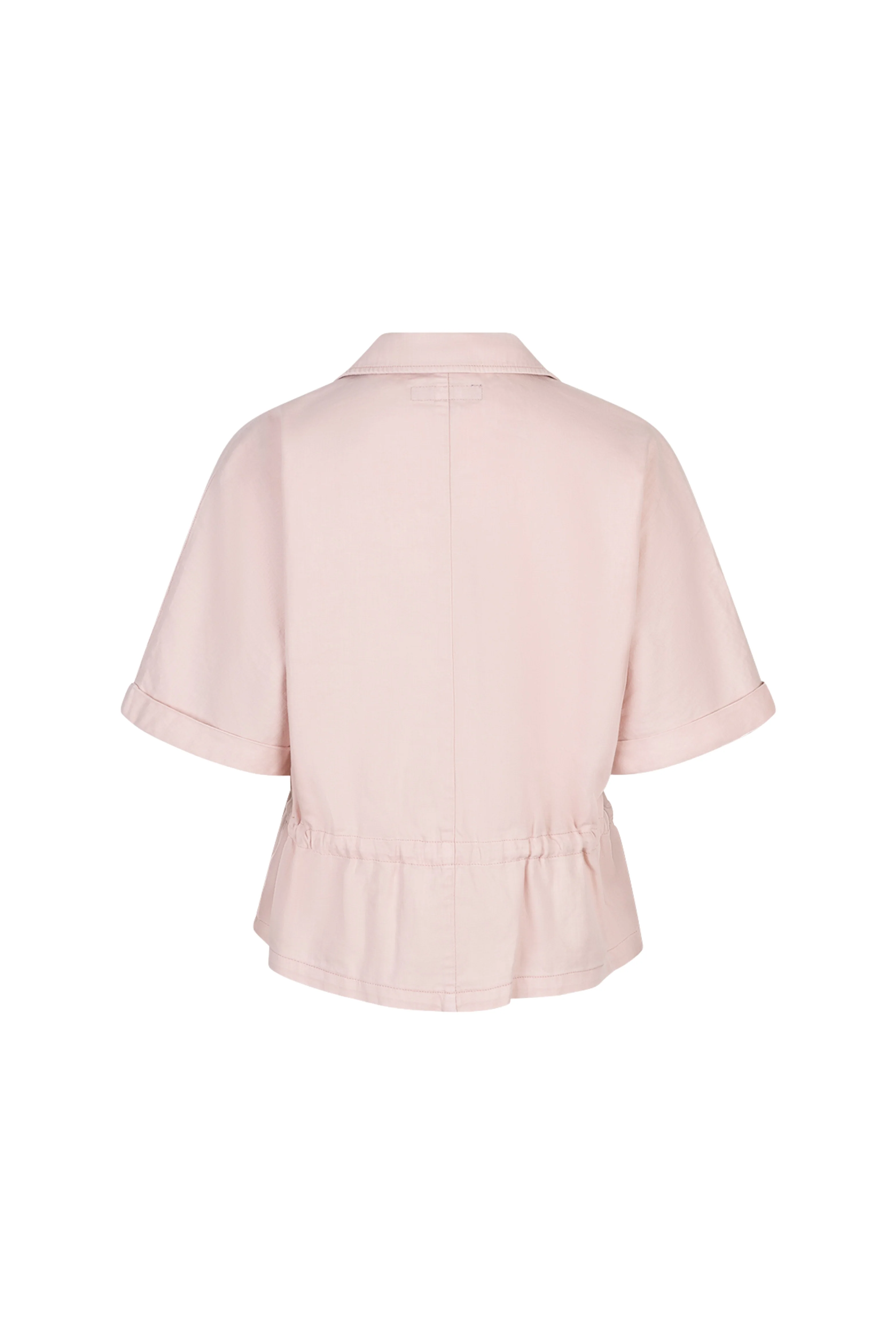 Blouse Drew Drawstring Co/Linen Blossom SRB4909 - Image 3
