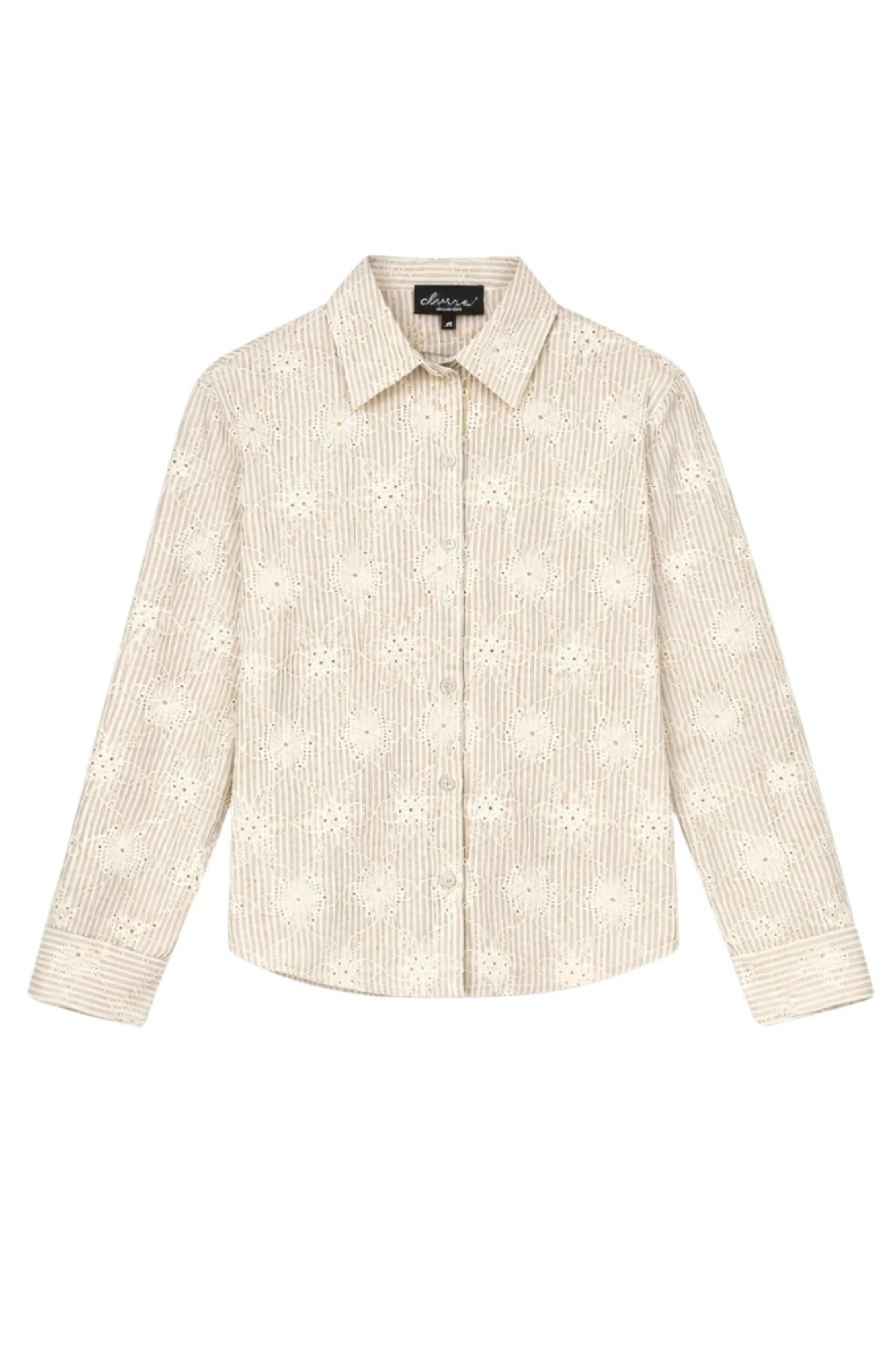 Blouse Falon Striped Creme
