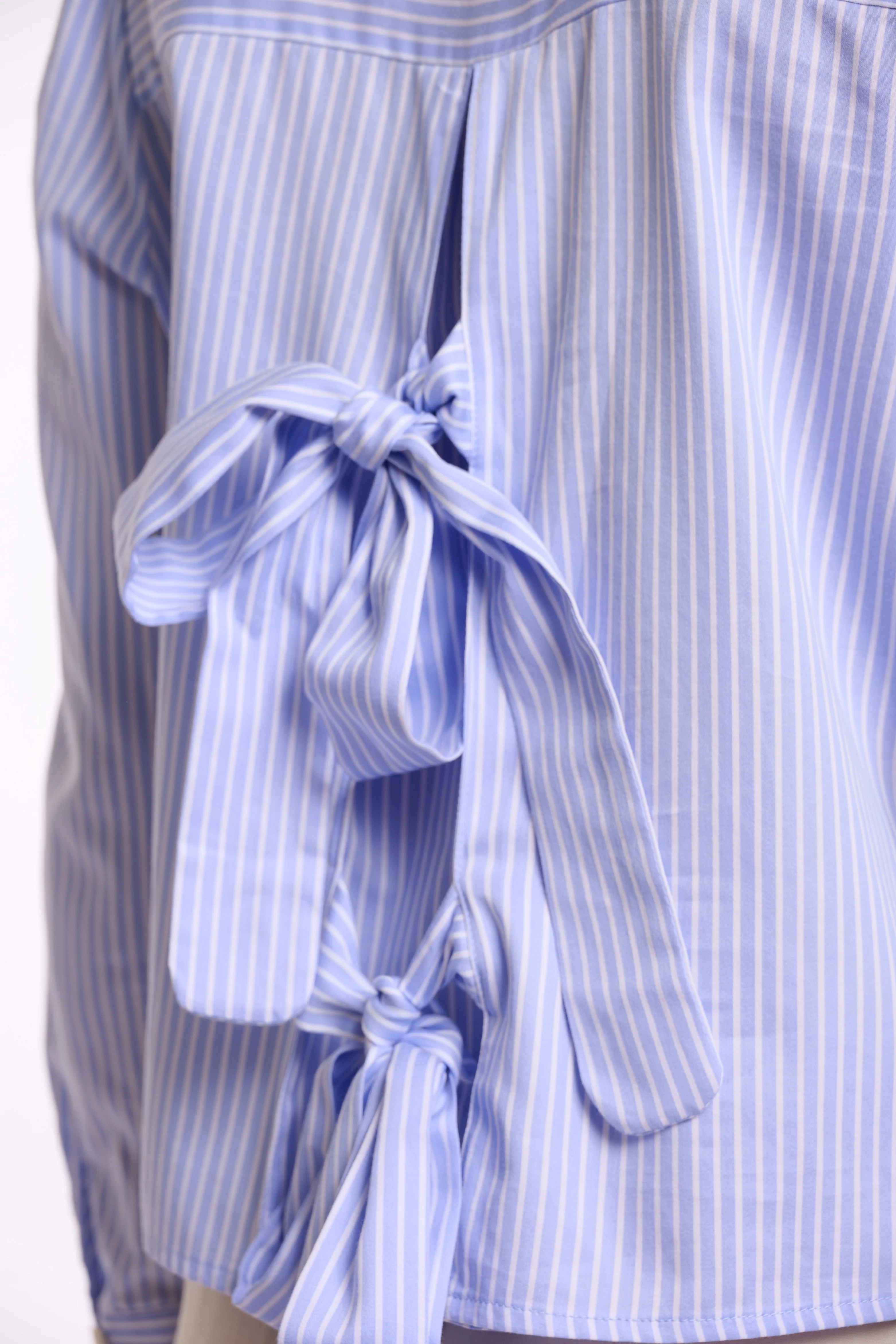 Blouse Felise Blue Striped - Image 2