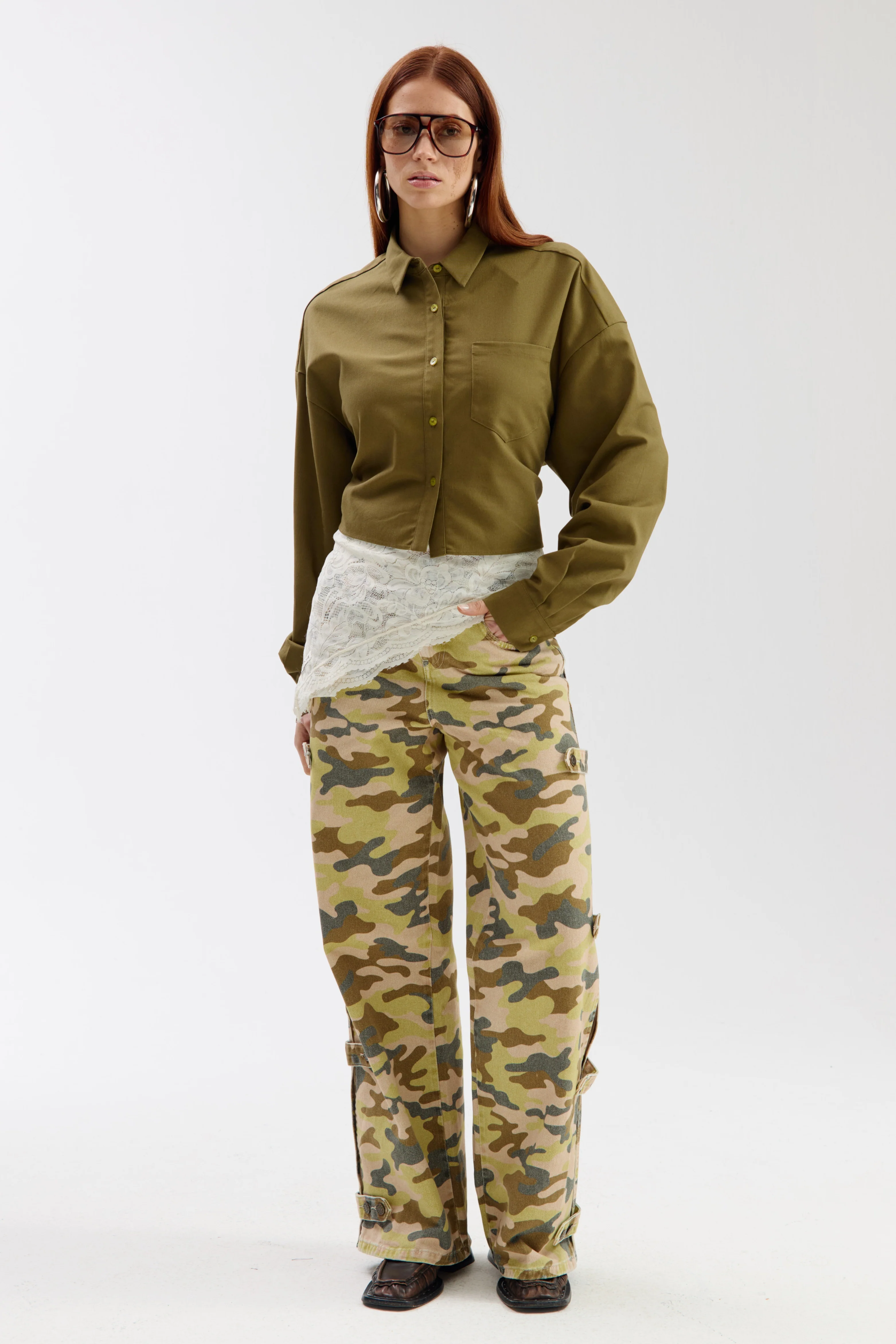 Blouse Femke Avocado SS6P610 - Image 5