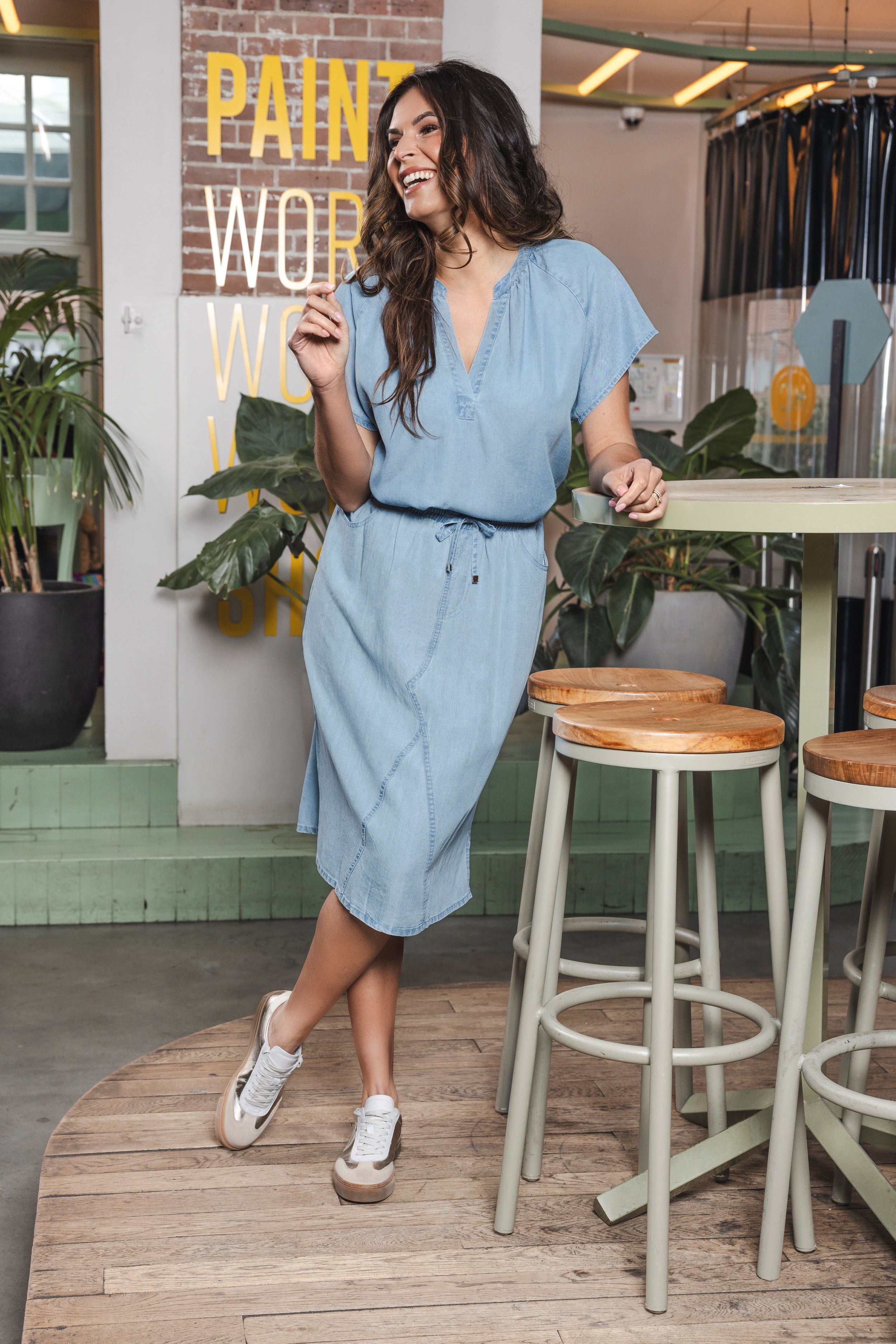 Blouse Femmz Light Denim 263 - Image 3
