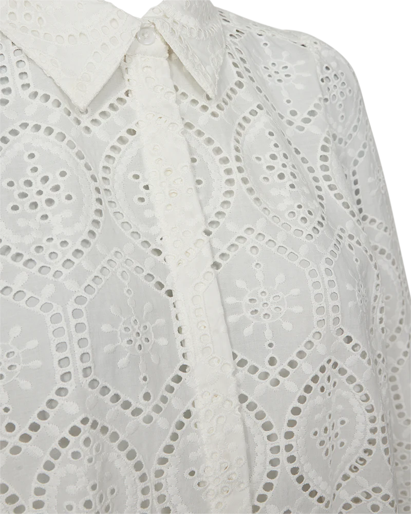 Blouse Fqagy Starr OffWhite - Image 3