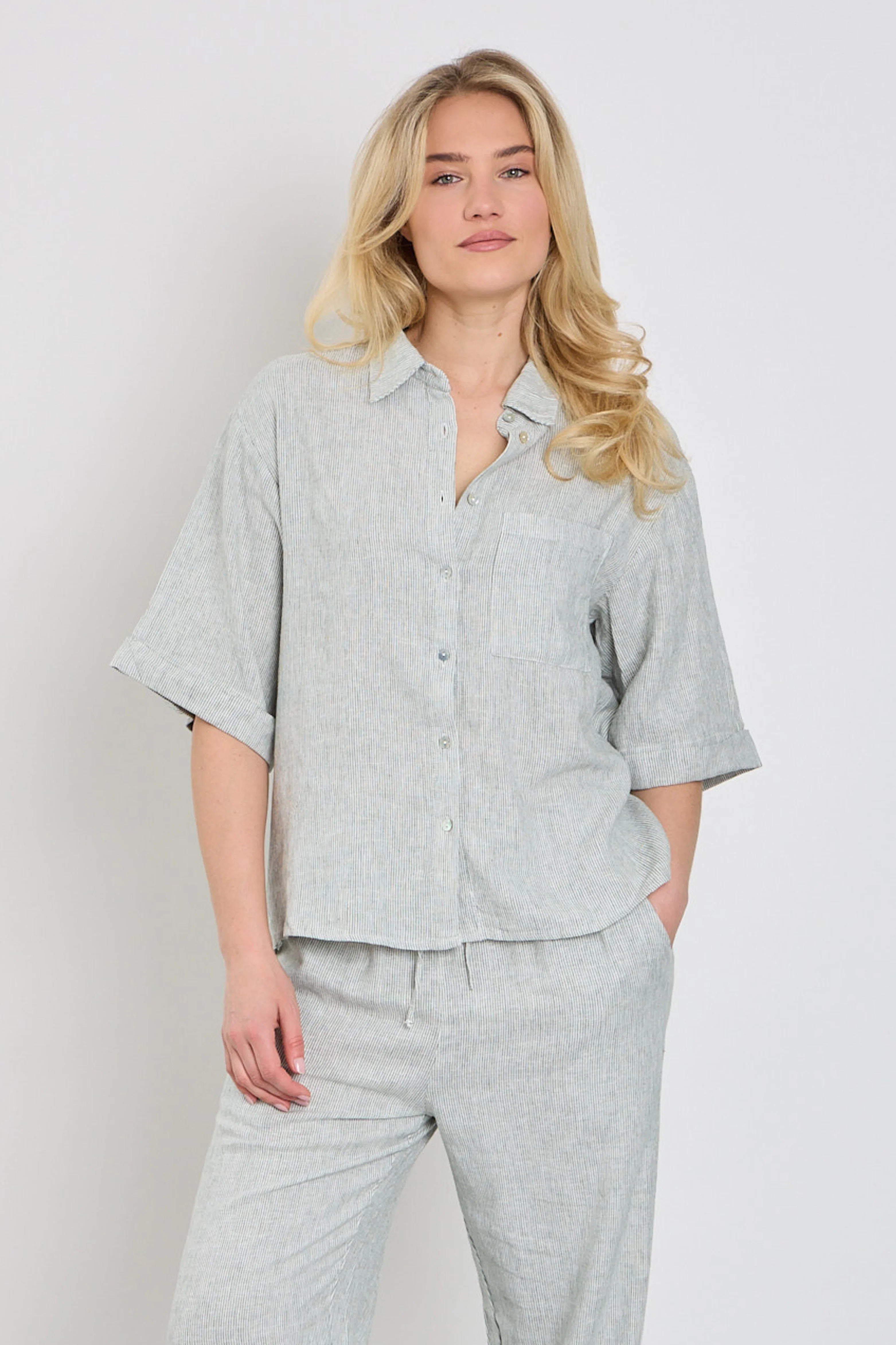 Blouse Fqlava Dark Forest Star Offwhite 208018