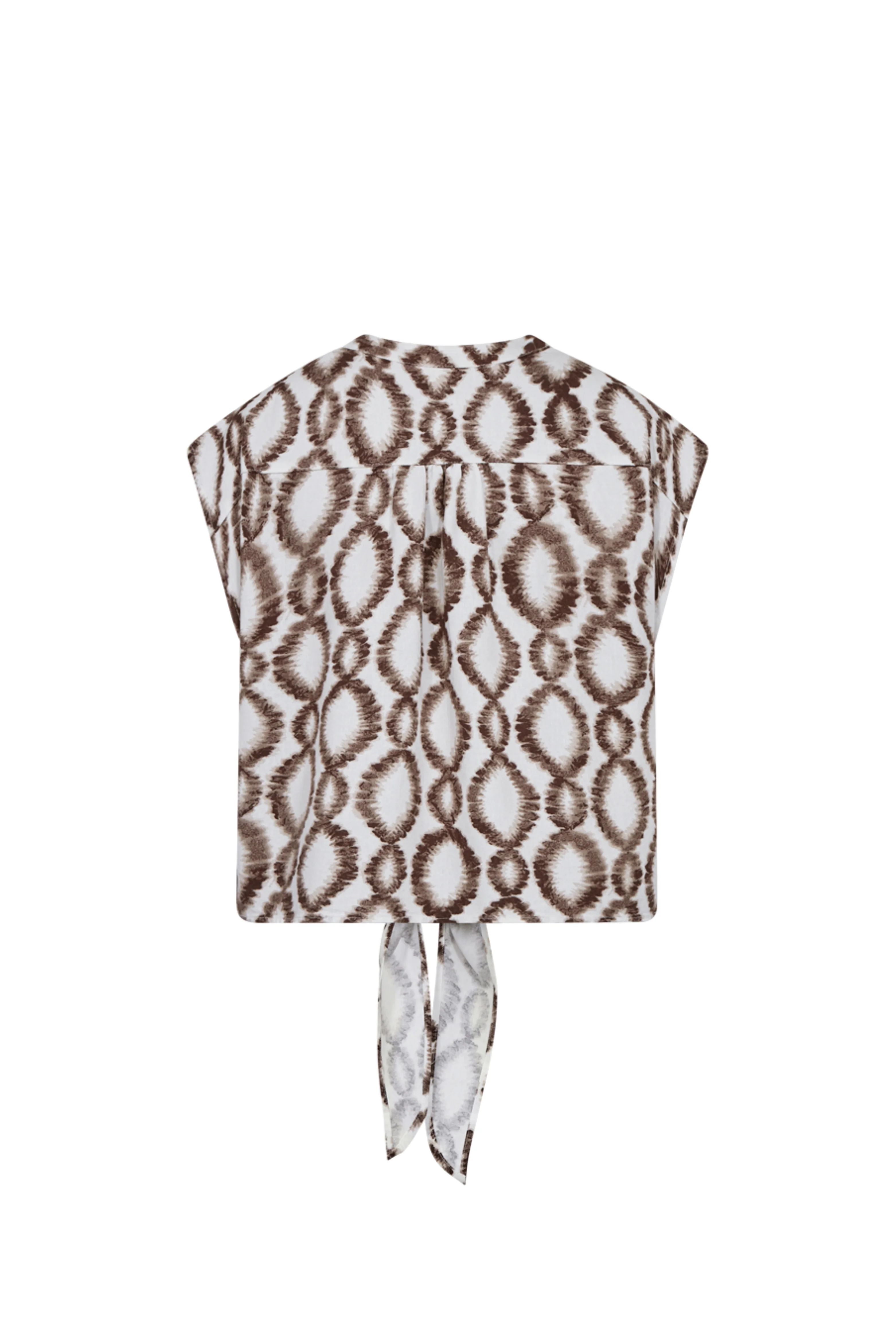 Blouse Fqlavisco Brilliant White Coffee Bean 208226 - Image 2