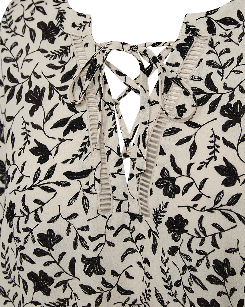 Blouse Fqlovy Moonbeam Black - Image 4