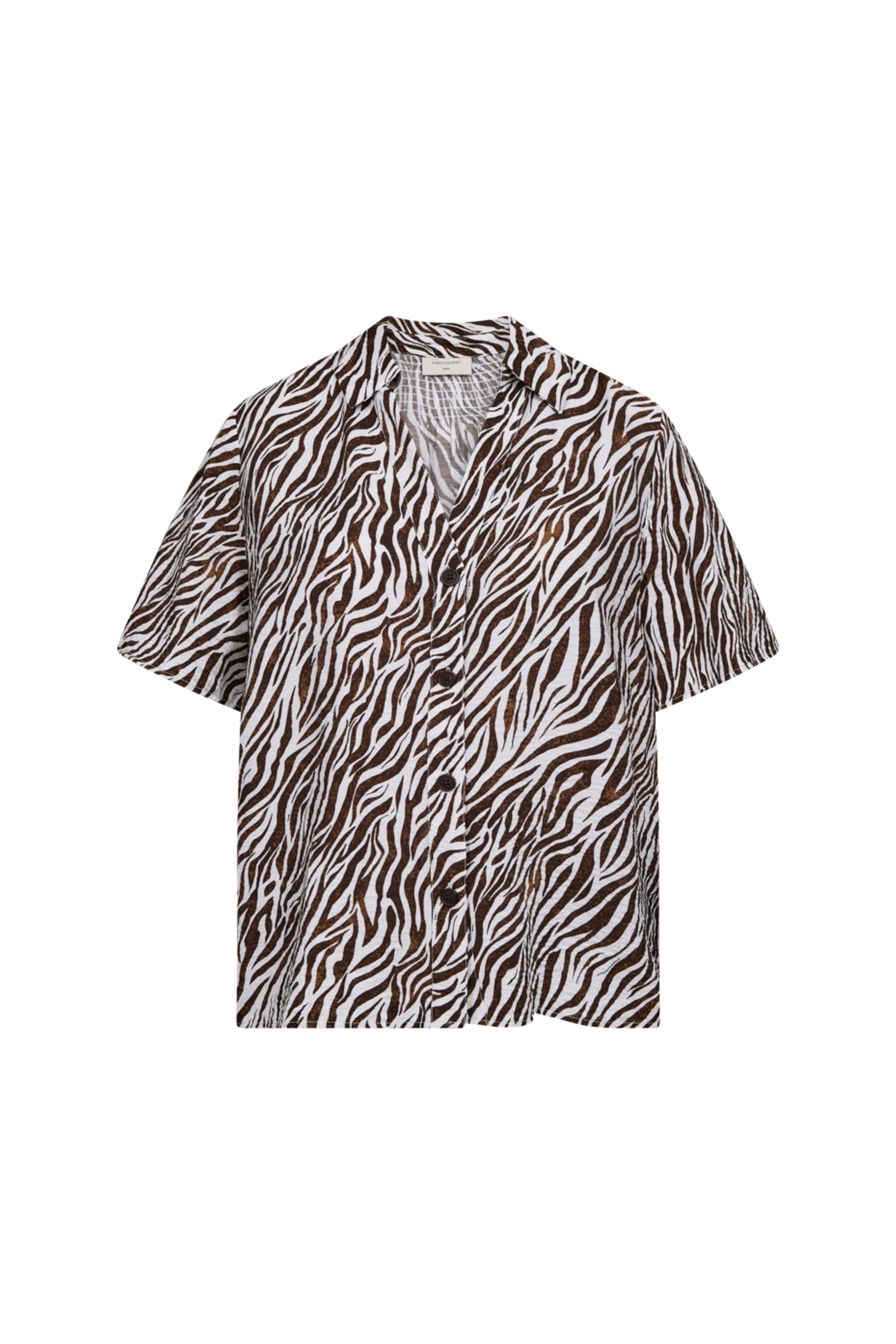 Blouse Fqmele Brilliant White Coffee Bean 208114 - Image 3