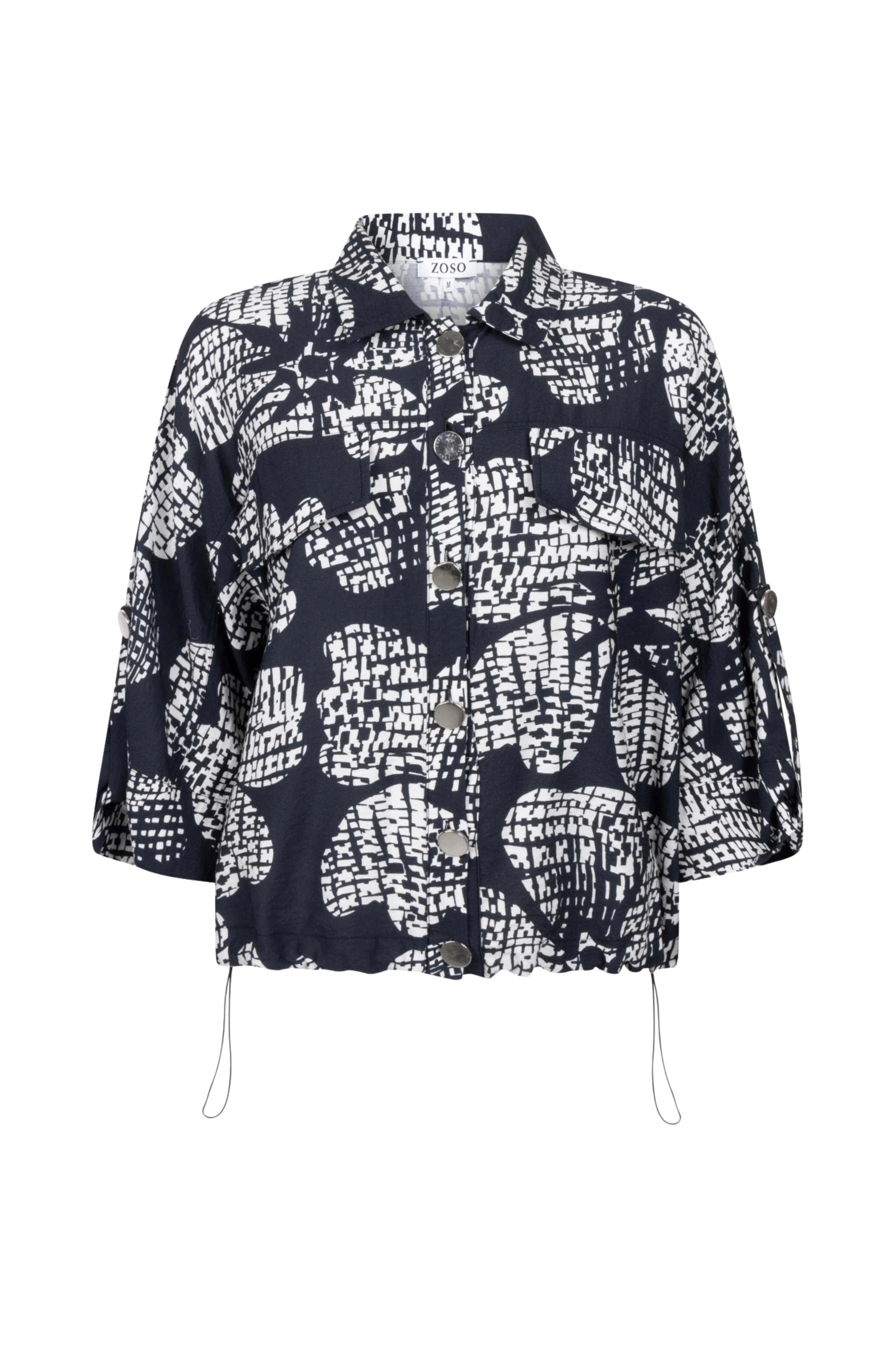 Blouse Holly Navy 262 - Image 2