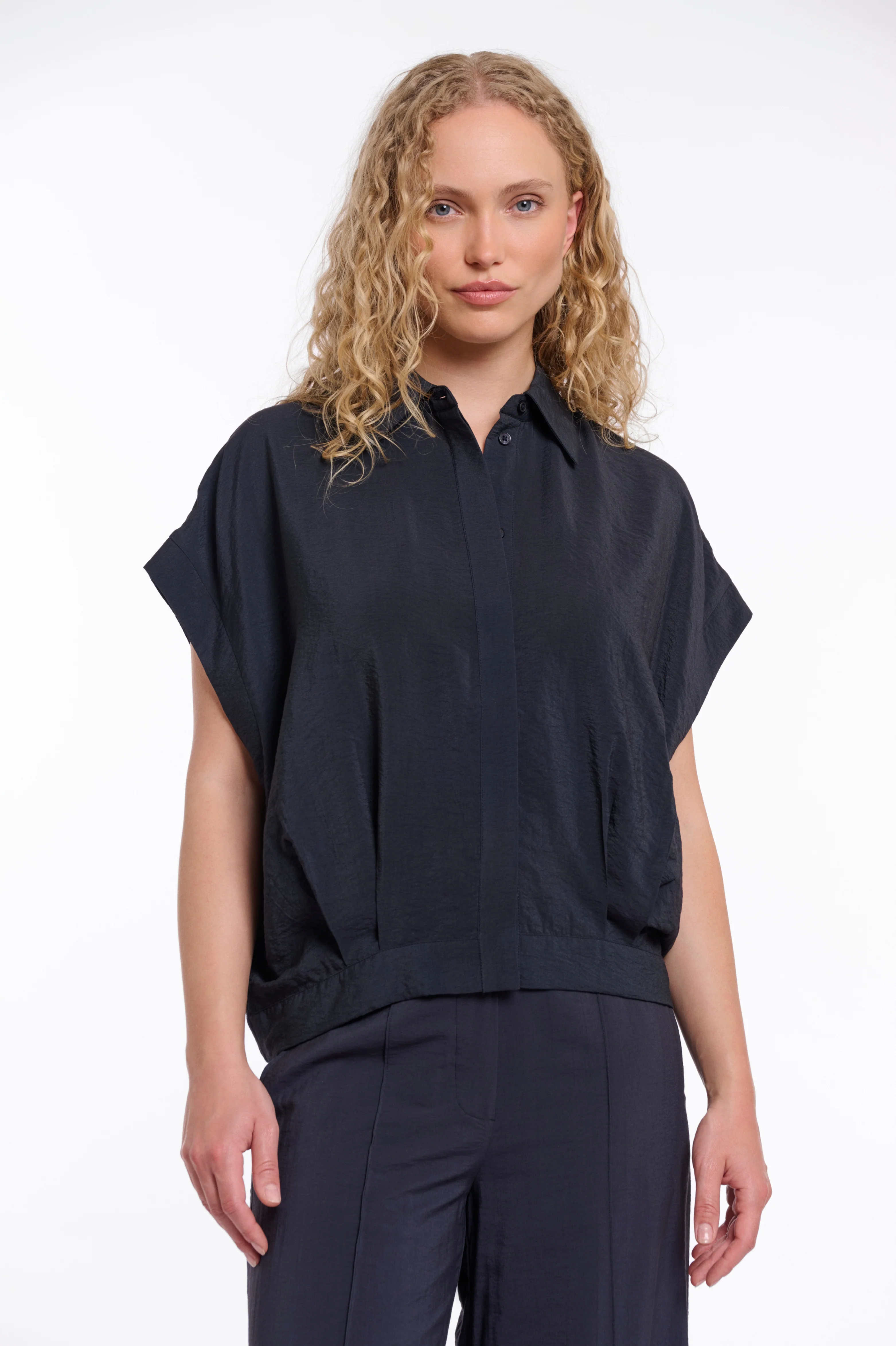 Blouse Imela Dark Navy