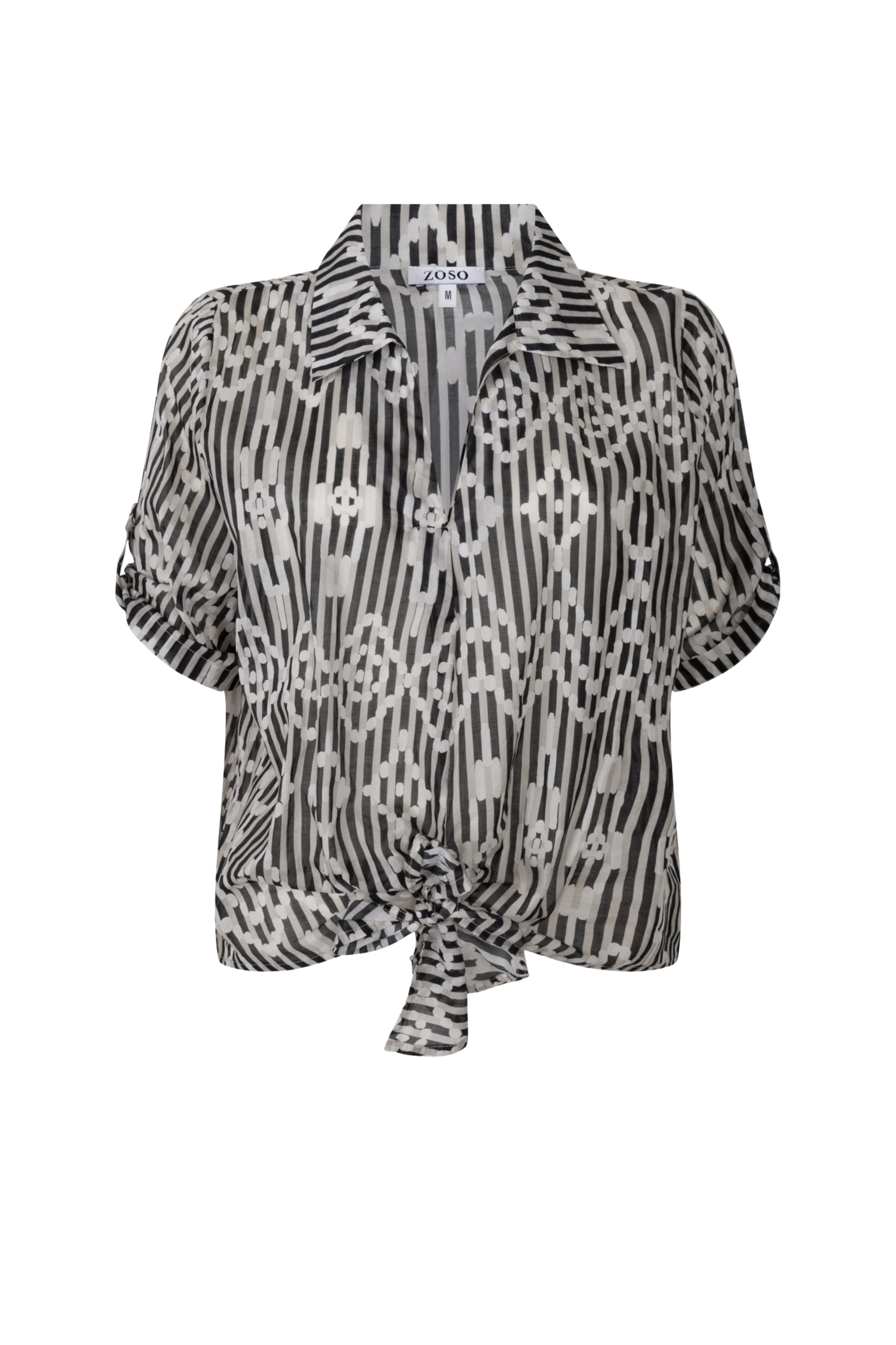 Blouse Isa Black Sand 263 - Image 2