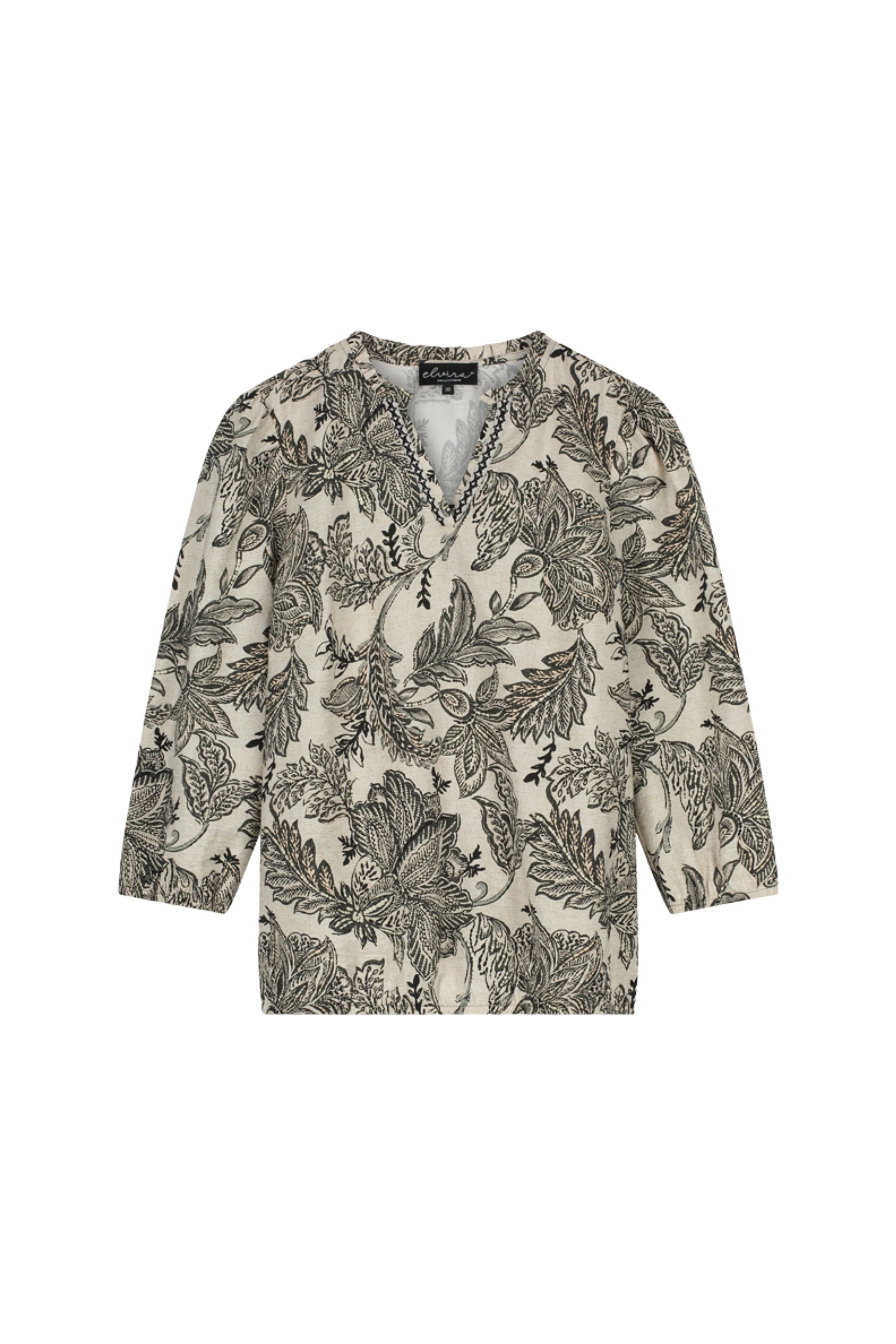 Blouse Iza Botanic Flower - Image 2