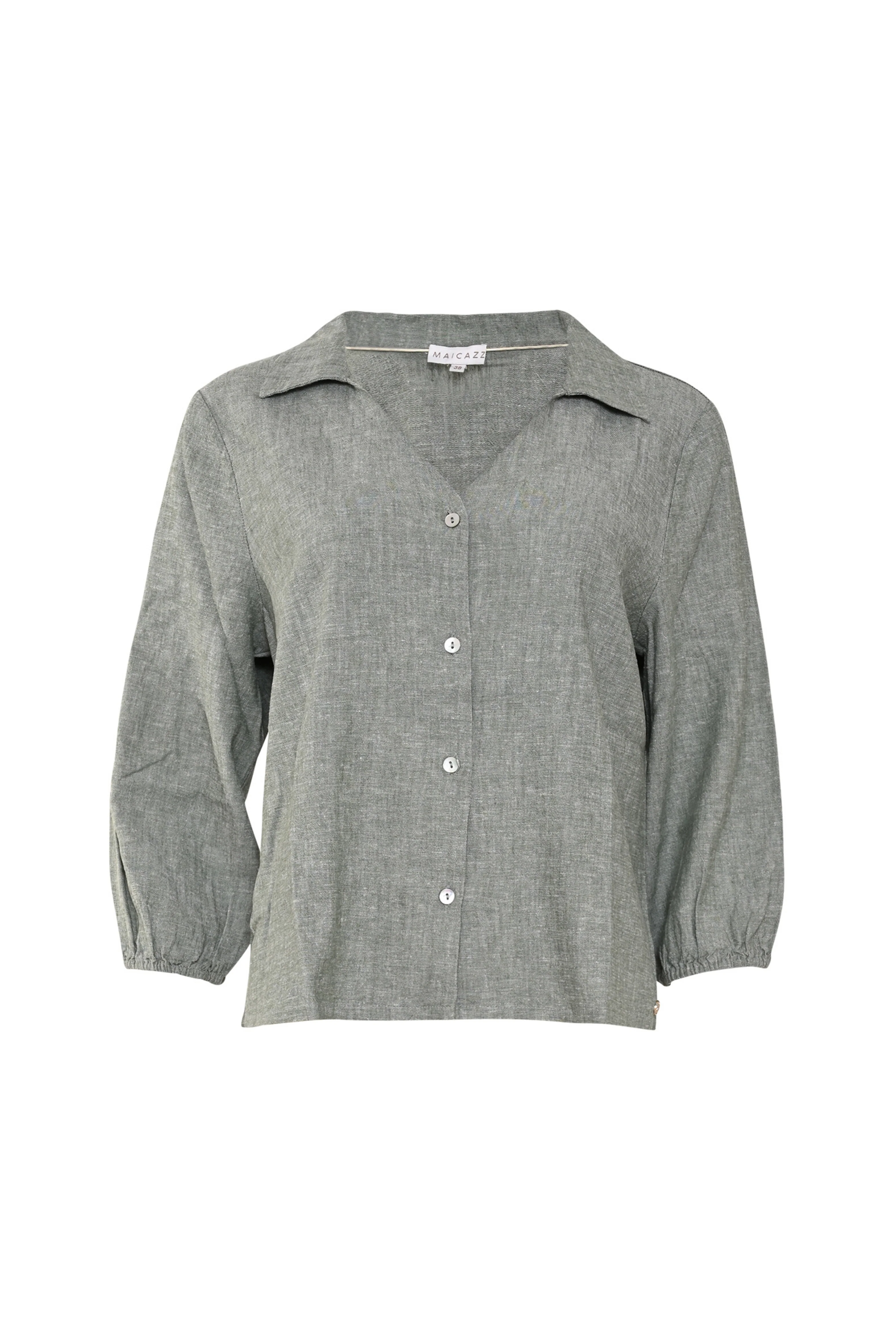 Blouse Jolene Pale Olive - Image 2