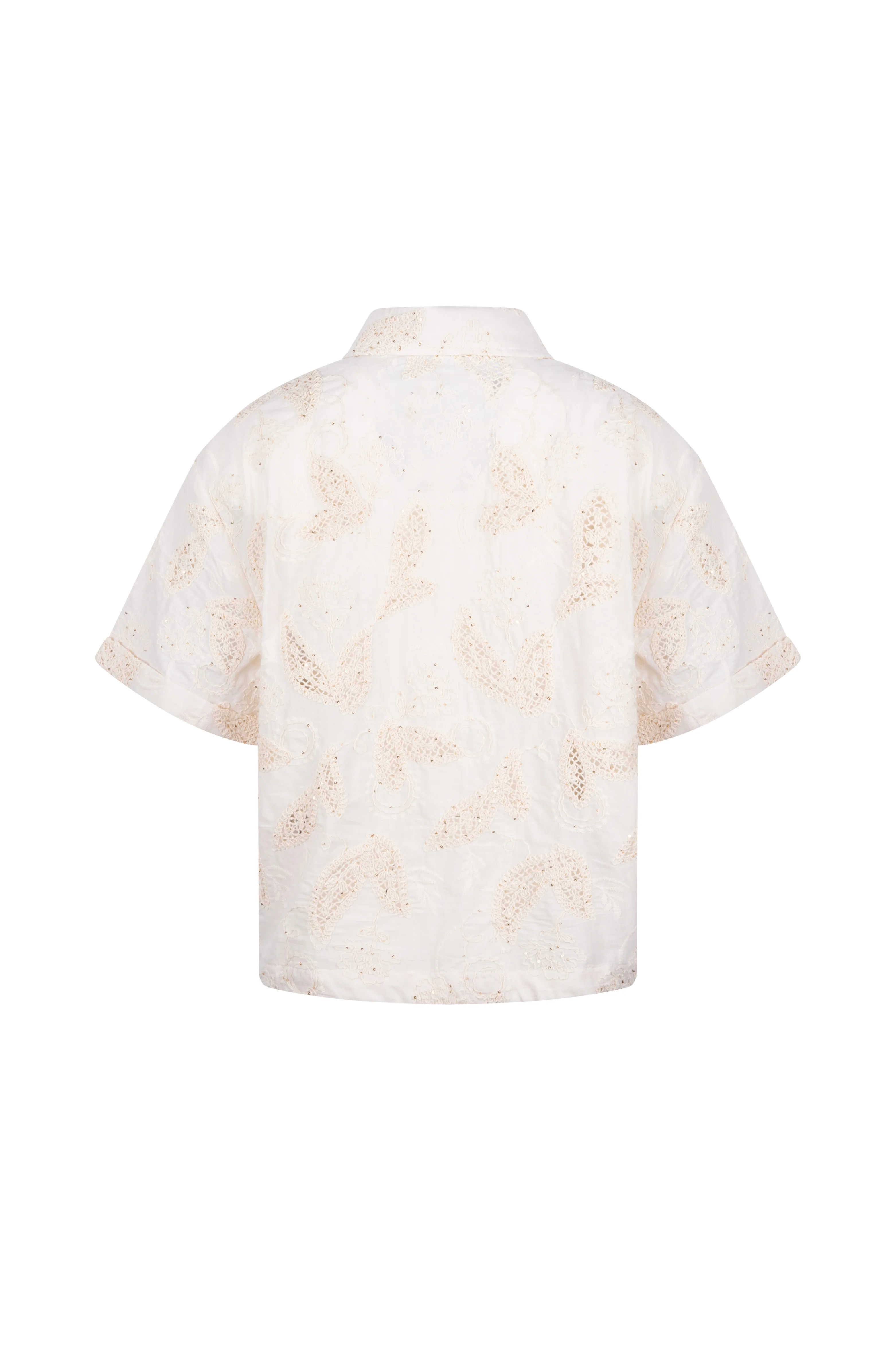 Blouse Leonora Sand NKS02124 - Image 5