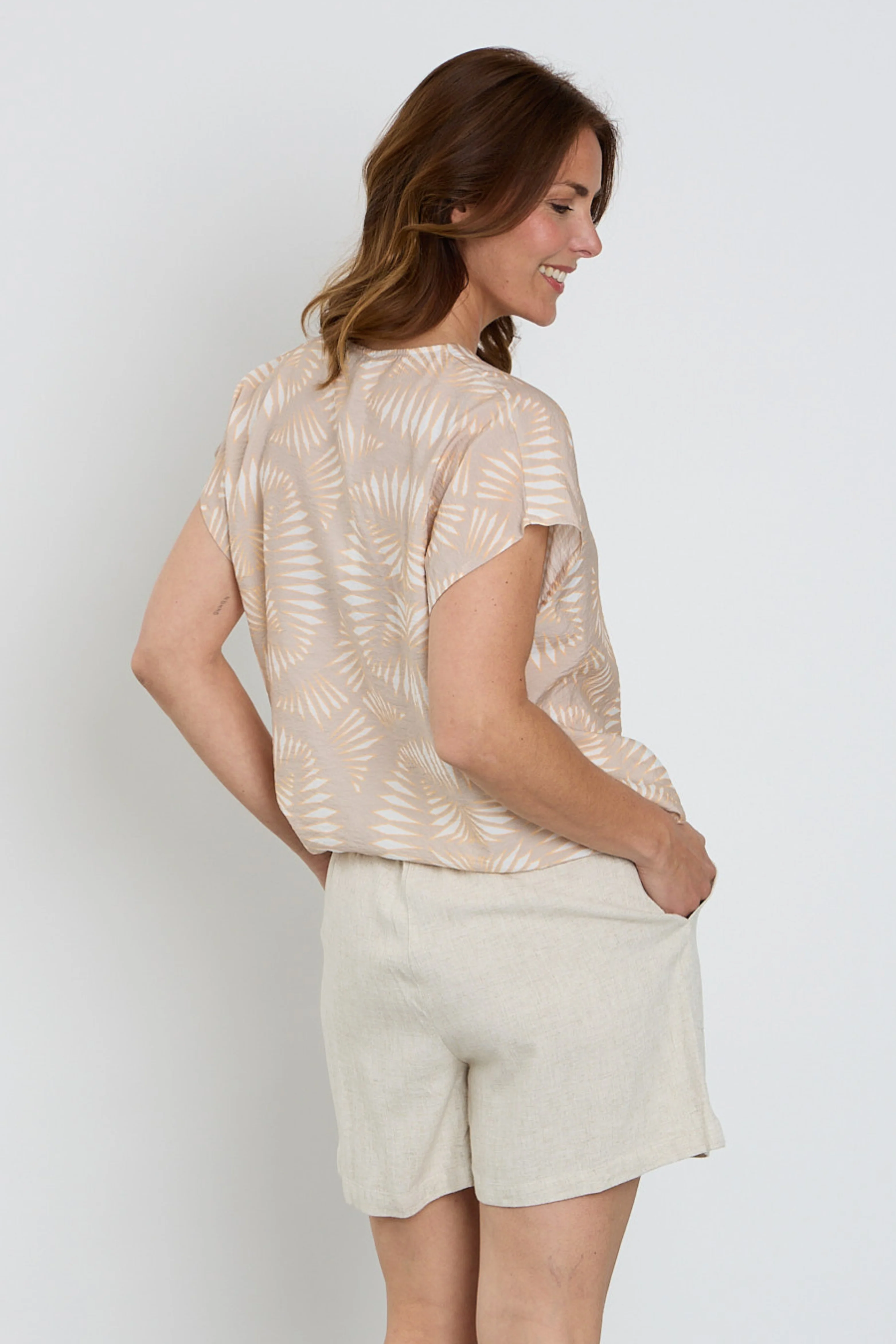 Blouse Lotte Sand Apricot 263 - Image 4
