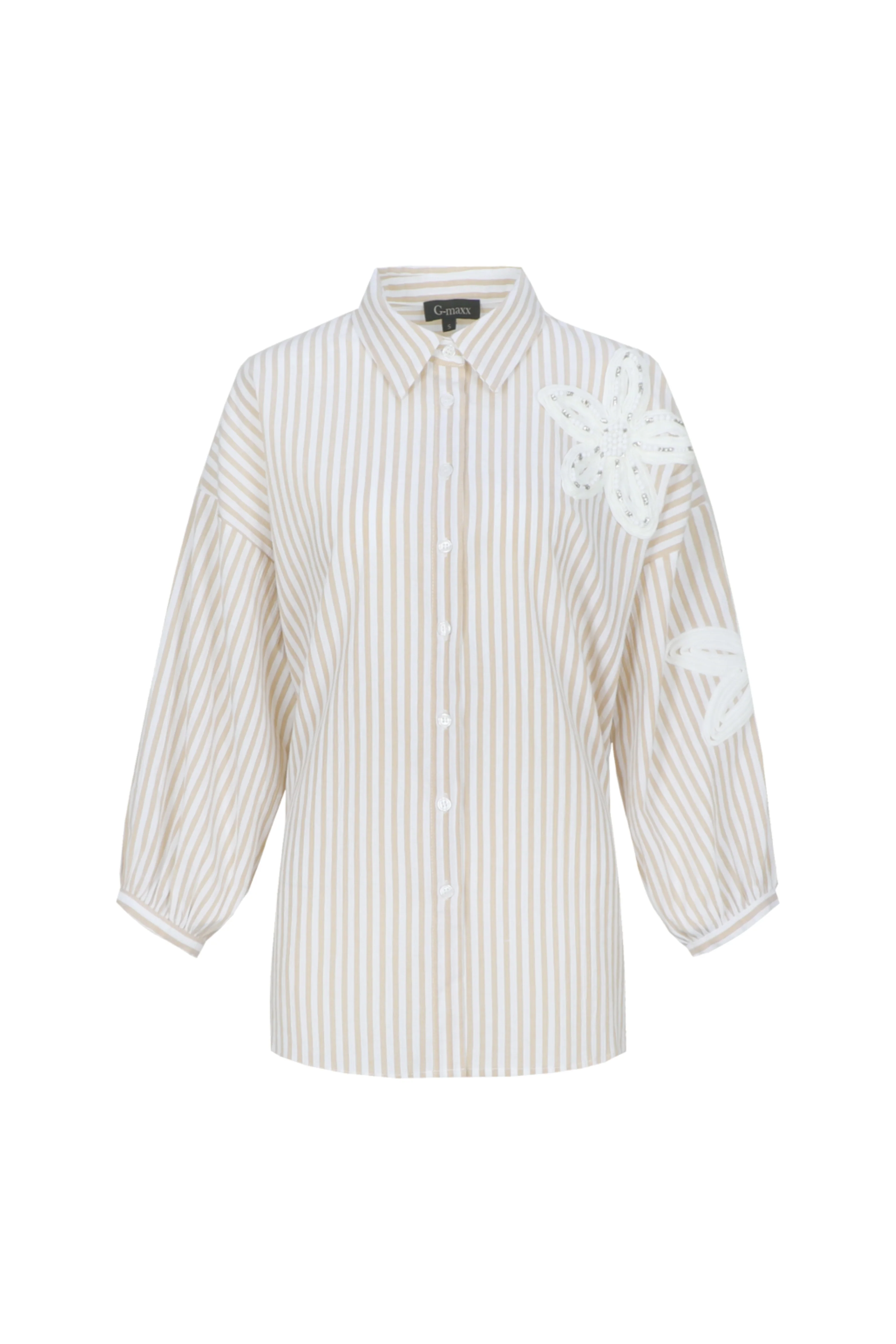 Blouse Lumi Offwhite Nude Oat - Image 2