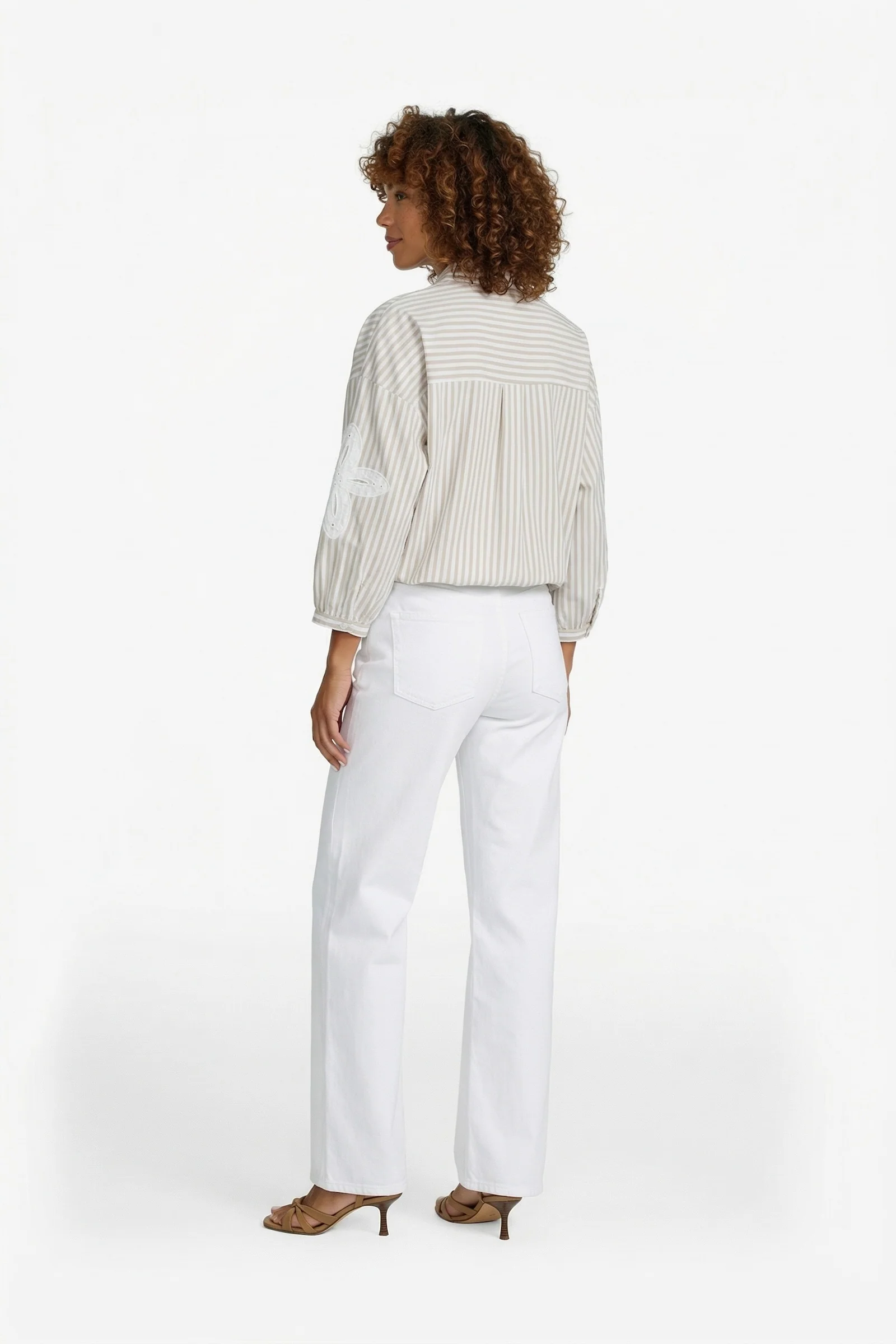 Blouse Lumi Offwhite Nude Oat - Image 7